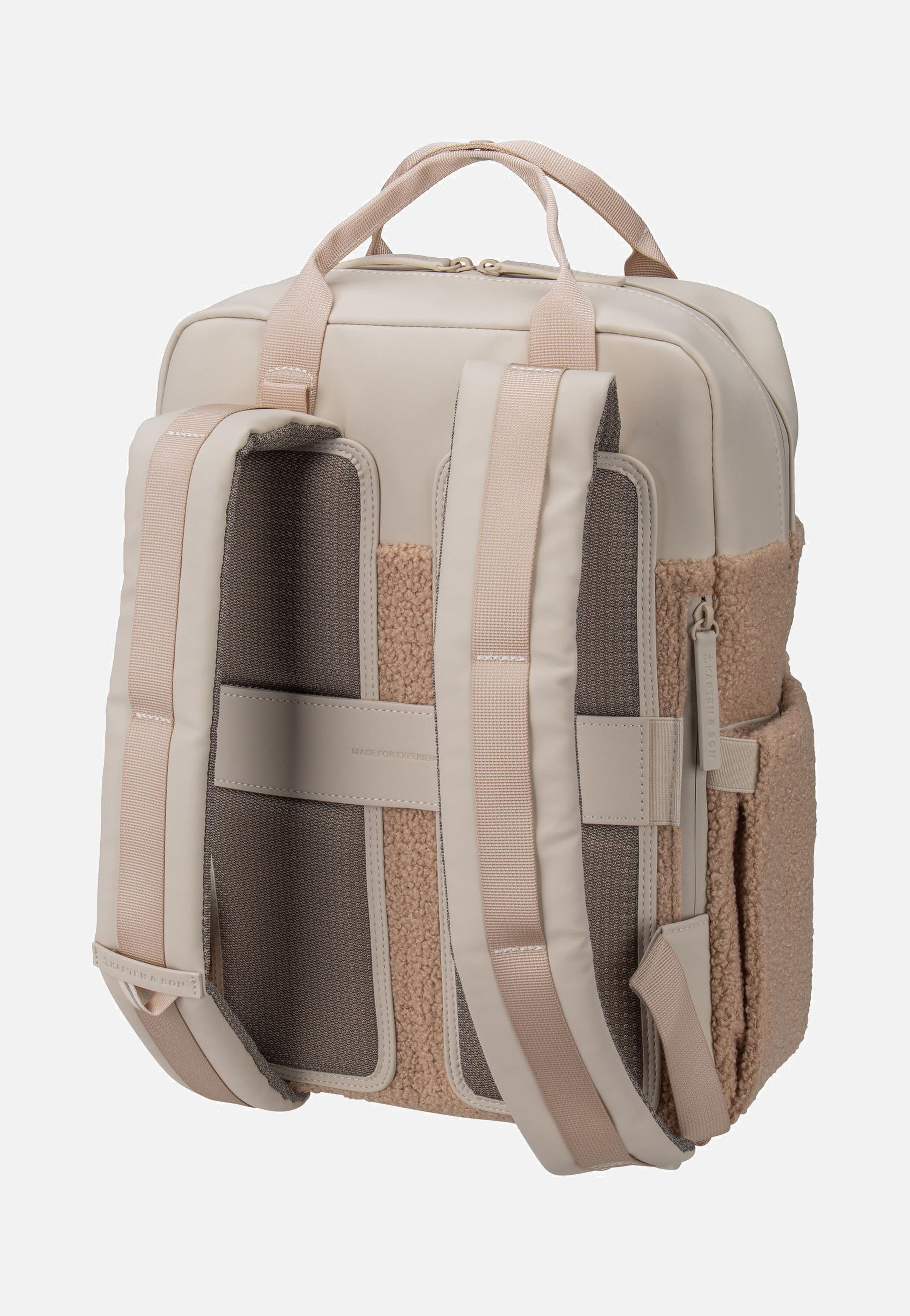Kapten & Son - Bergen Pro Fleece Sandstone - Backpack | Neutral-Image