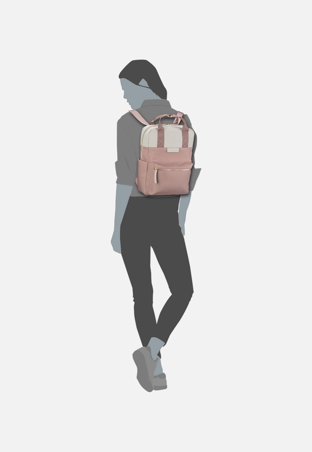 Kapten & Son Bergen Small Dusty Rose Backpack