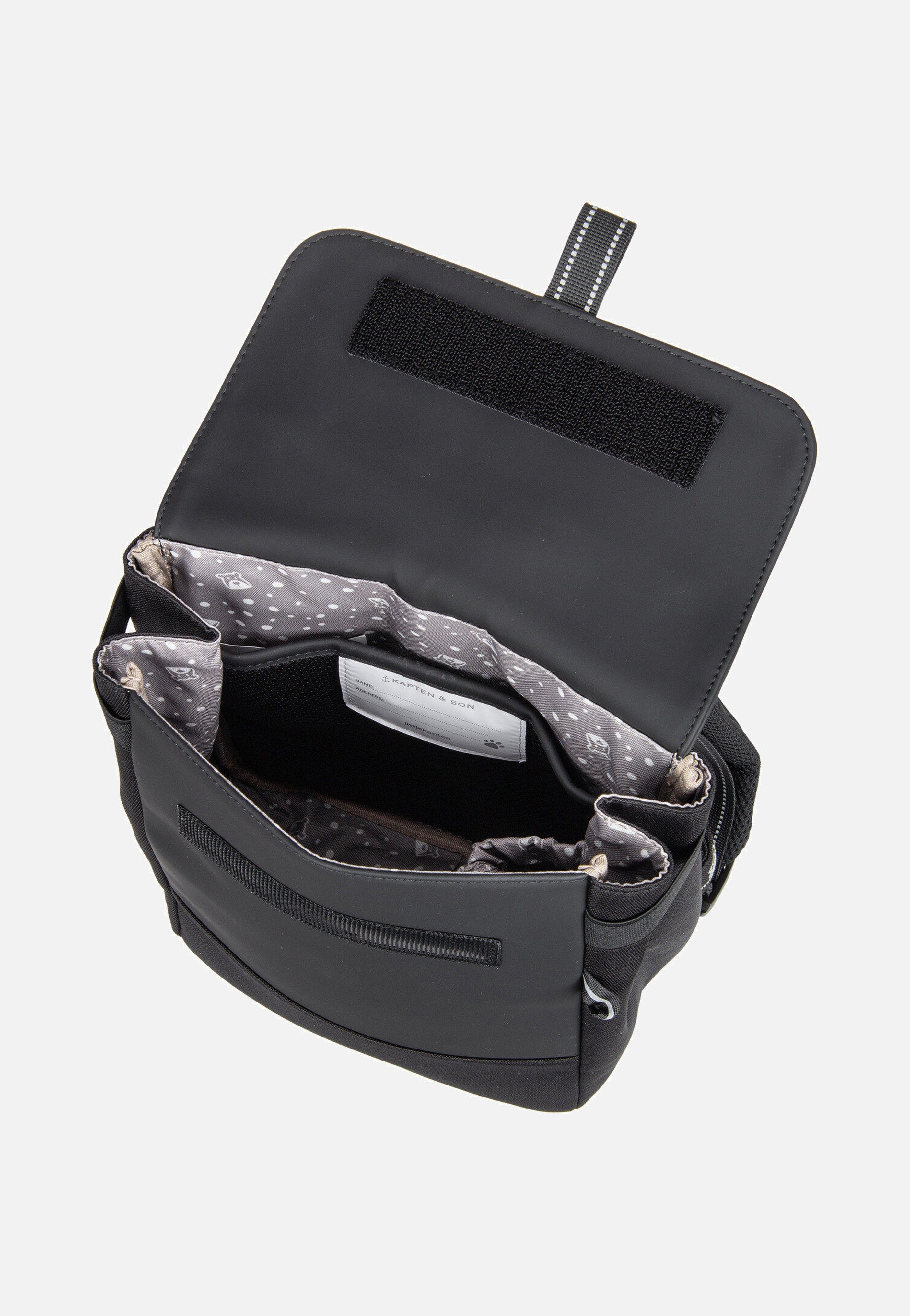 Kapten & Son - Fyn Kids All Black - Backpack | Neutral-Image