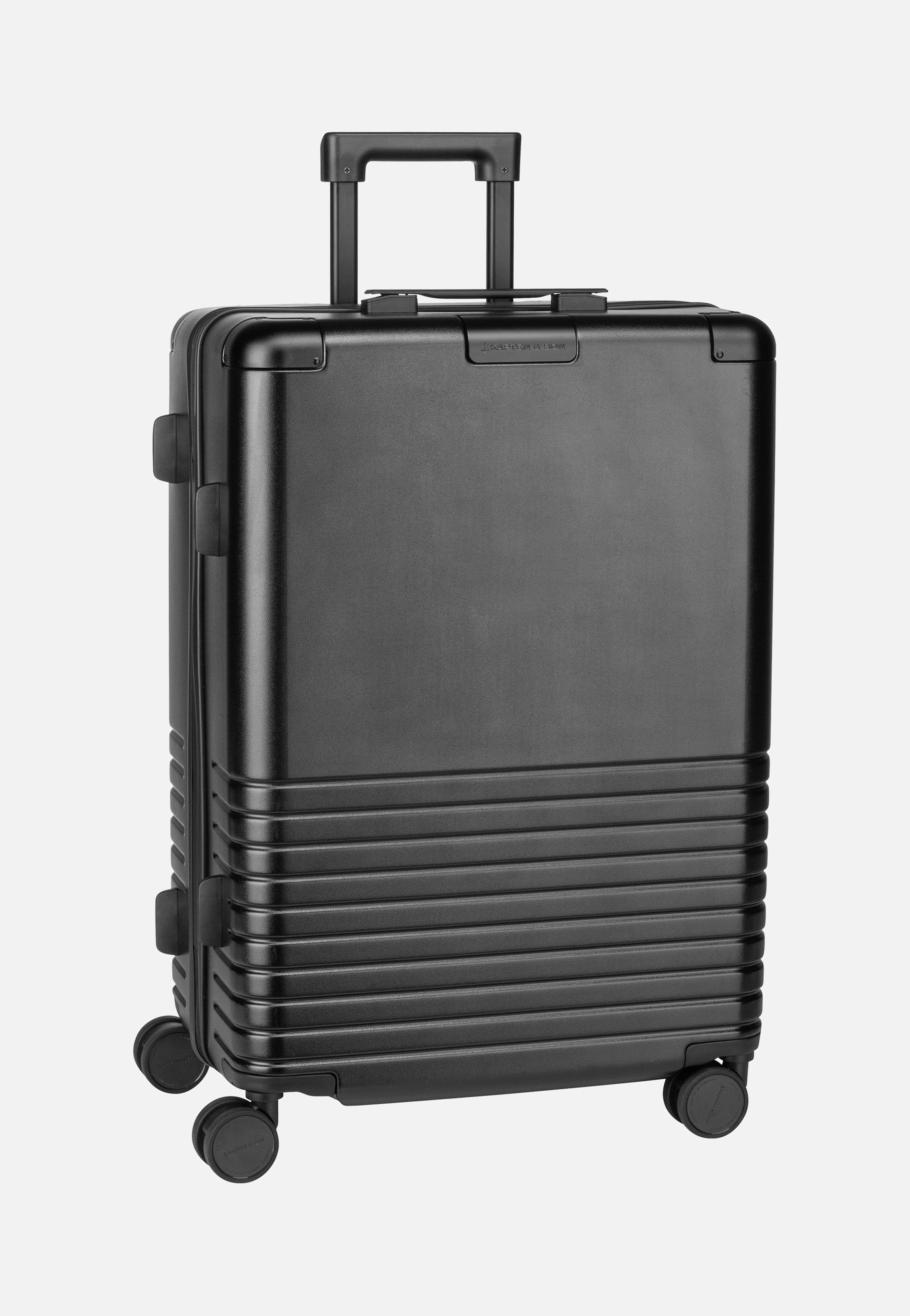 Kapten & Son Heathrow Check-In All Black Suitcase
