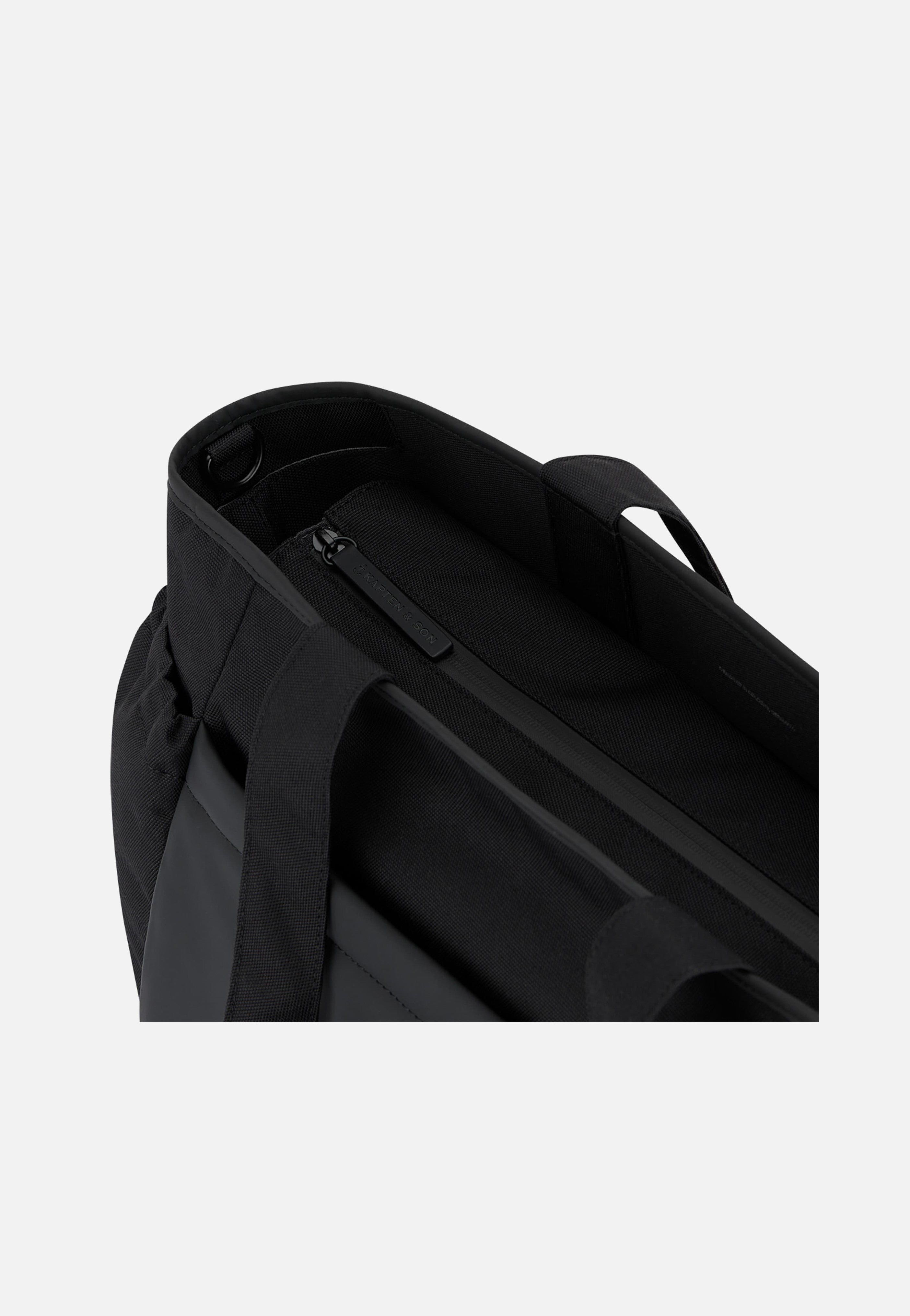 Kapten & Son - Hellvi All Black - Shopper | Neutral-Image