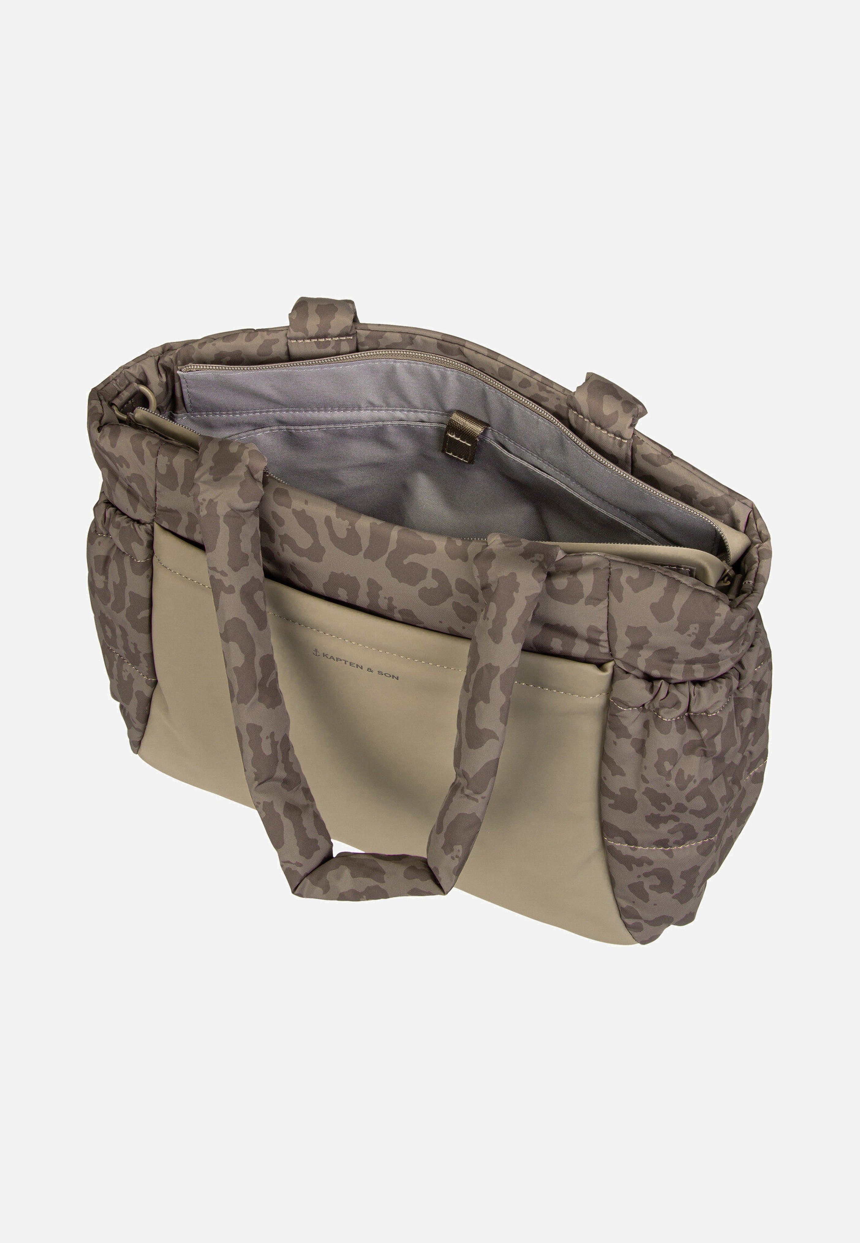 Kapten & Son - Hellvi Cloud Medium Leo Leo Dark Brown - Shopper | Neutral-Image