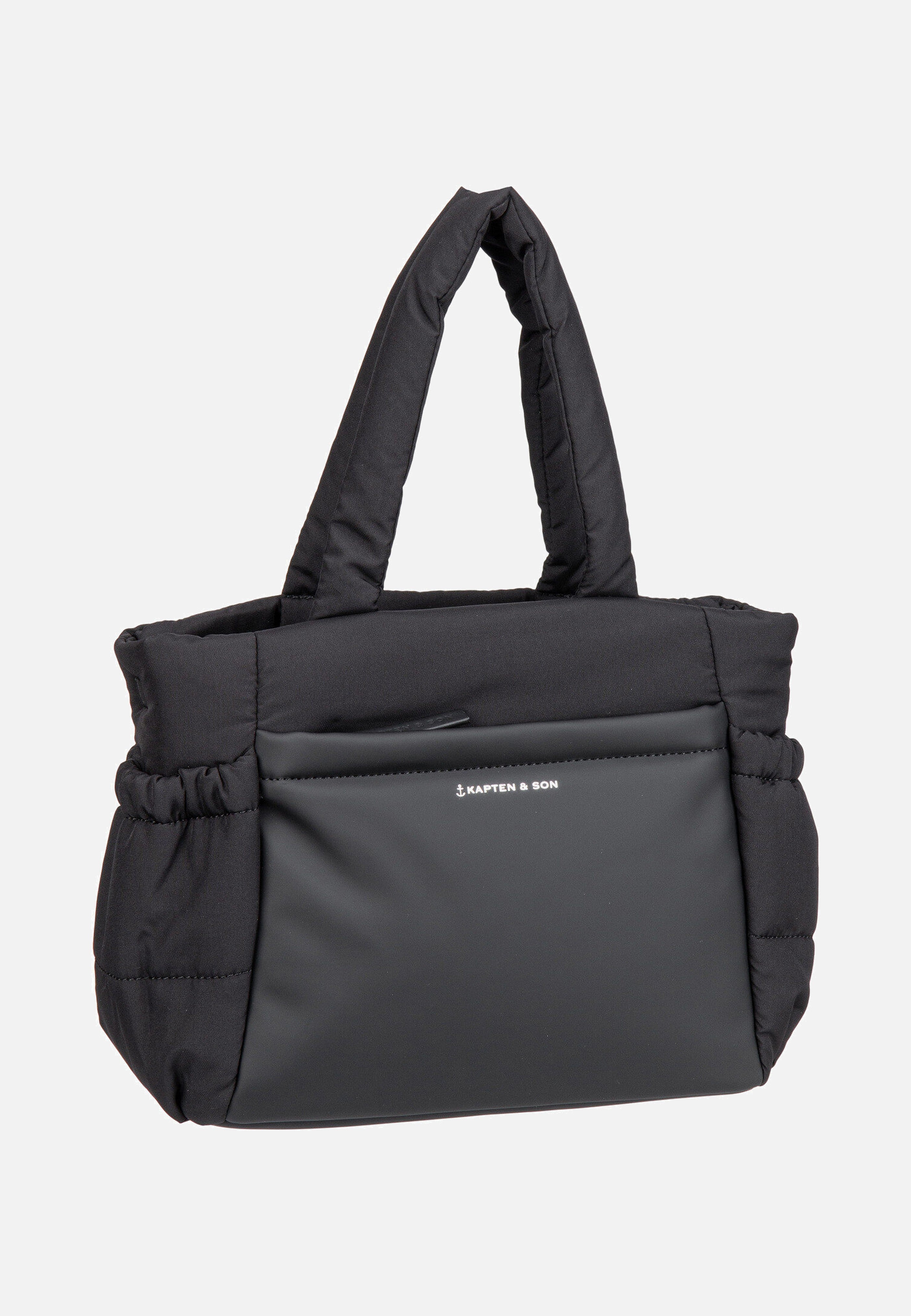 Kapten & Son Hellvi Cloud Small All Black Shopper