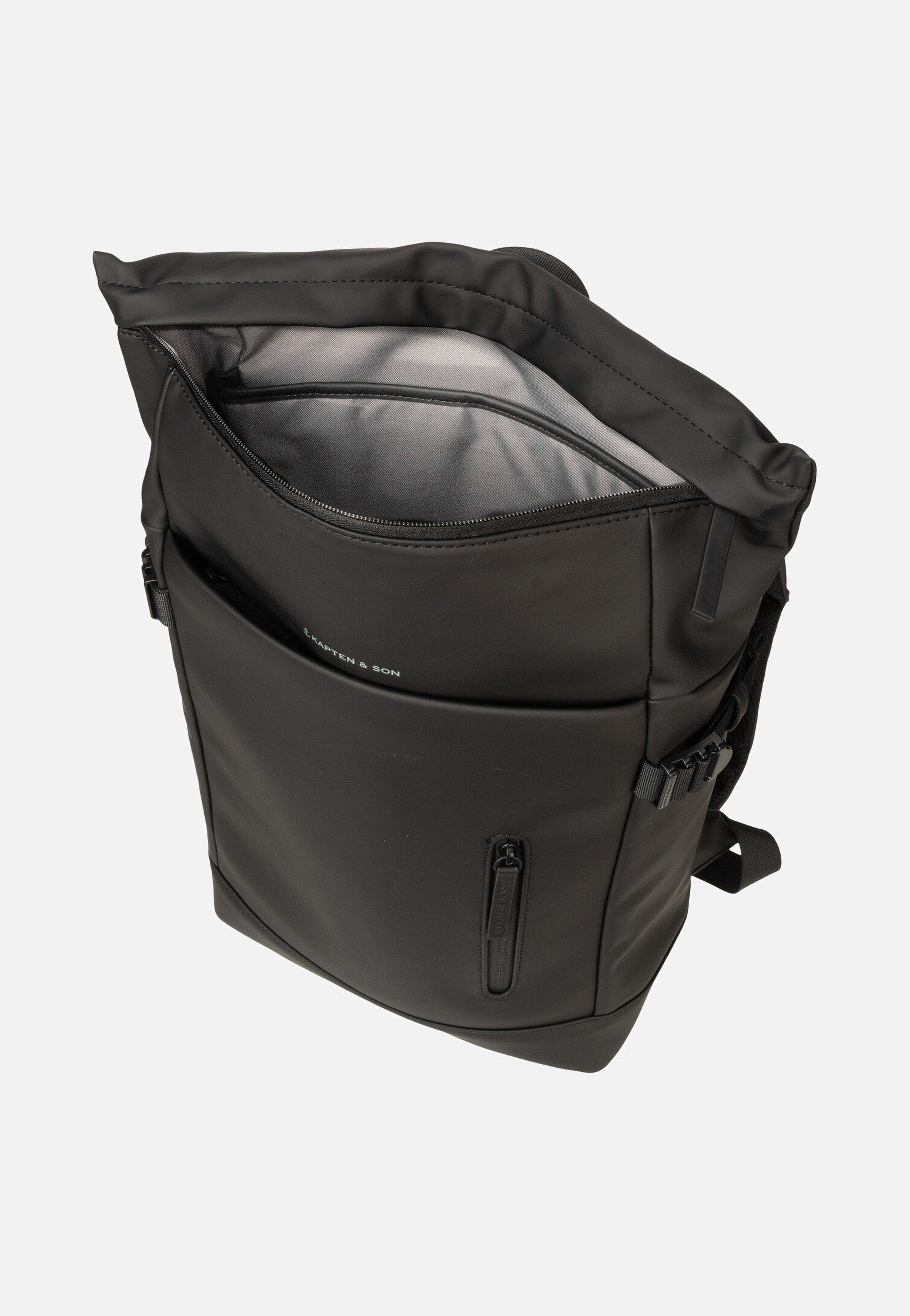 Kapten & Son - Helsinki All Black - Backpack | Neutral-Image