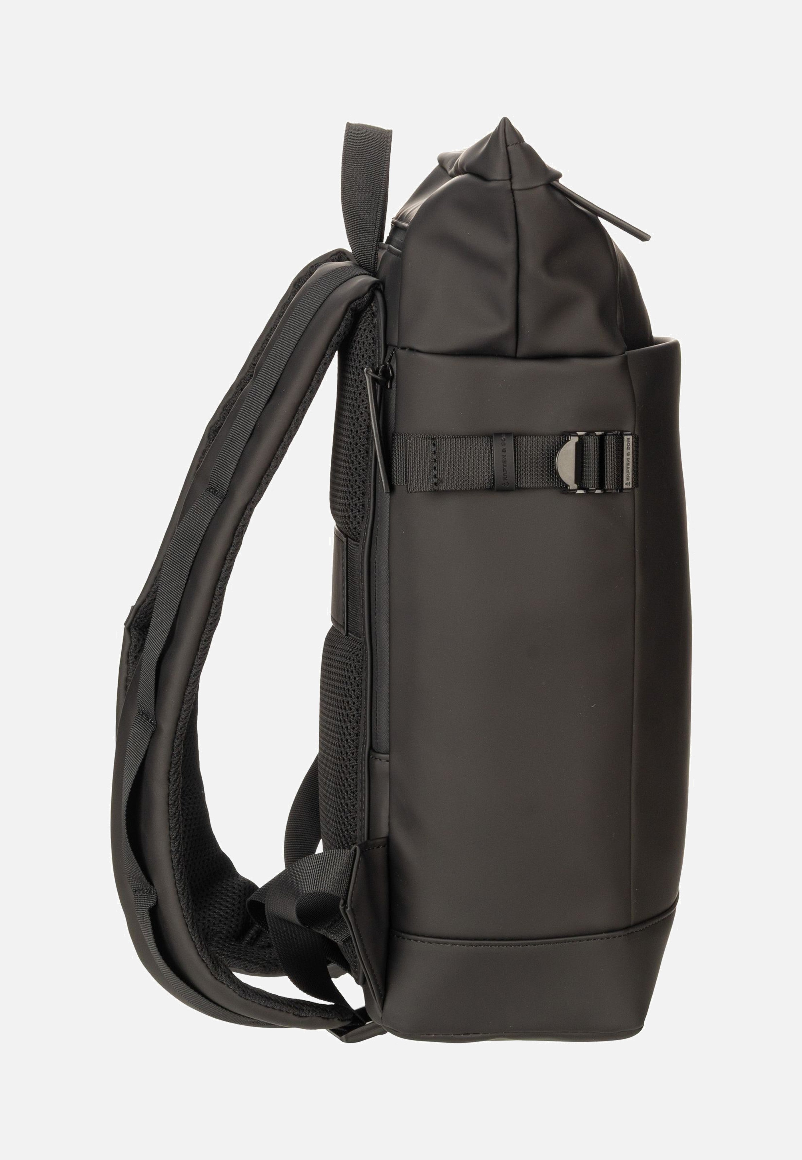 Kapten & Son - Helsinki All Black - Backpack | Neutral-Image