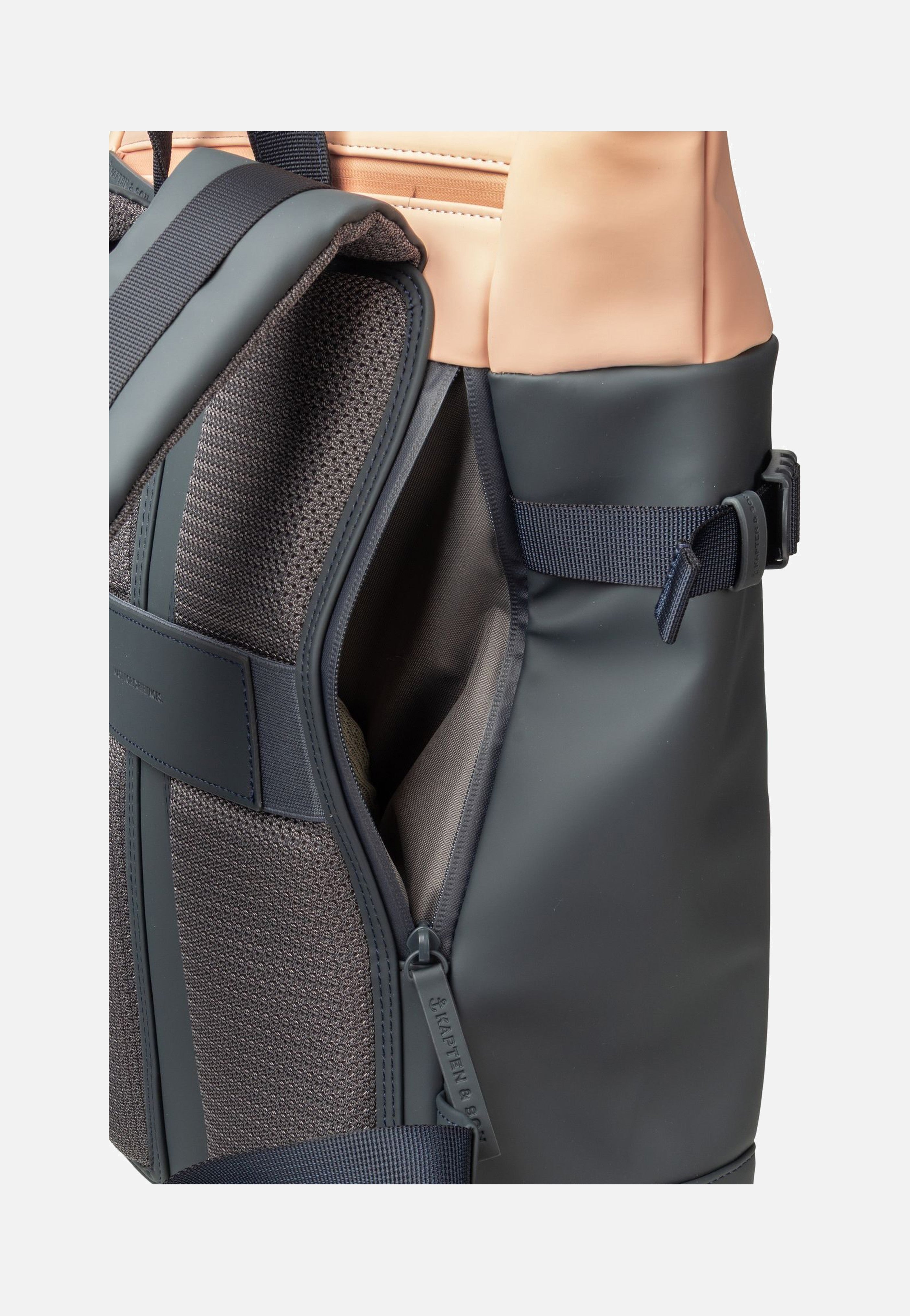 Kapten & Son - Helsinki Navy Blush - Backpack | Neutral-Image