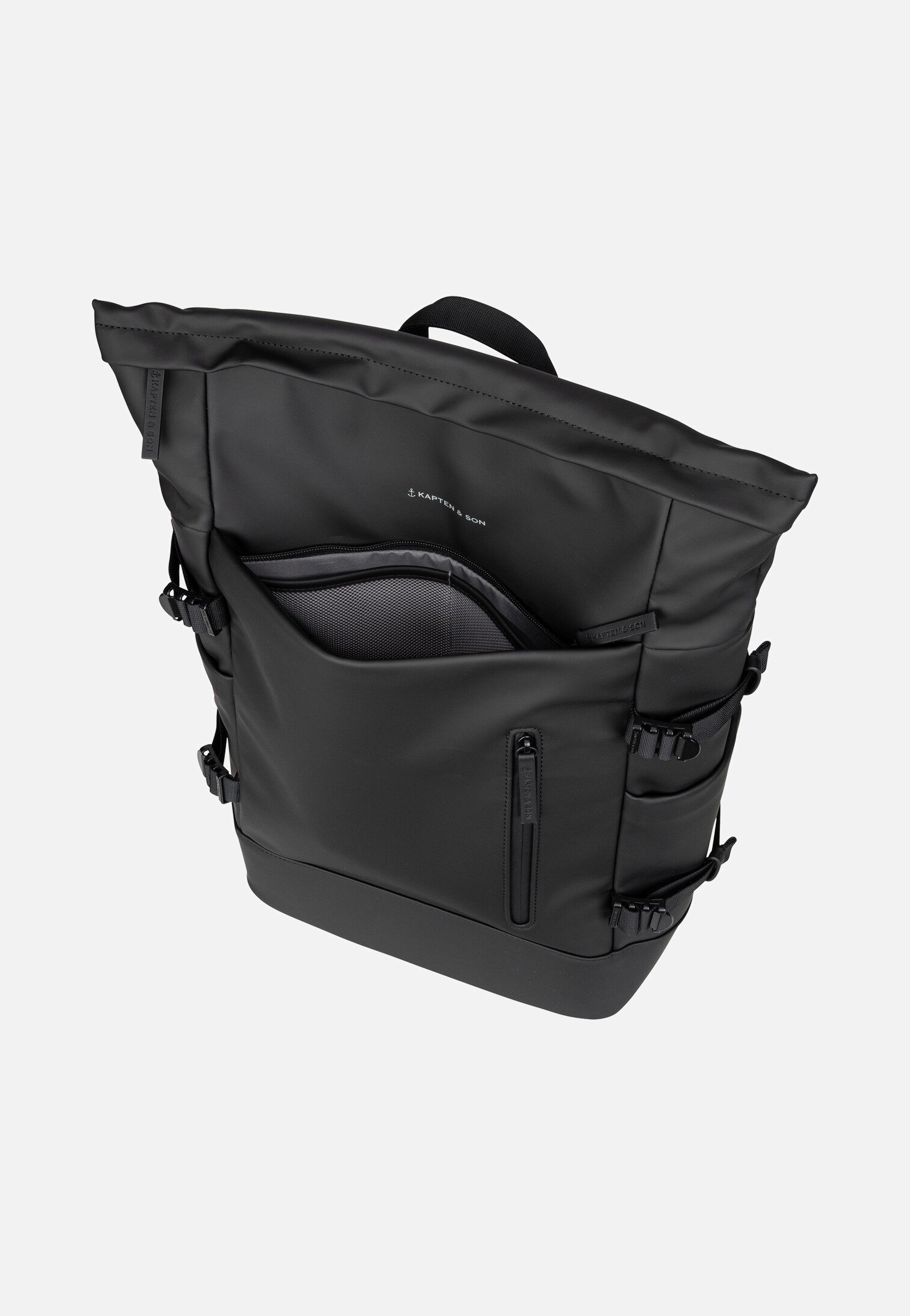 Kapten & Son Helsinki Pro All Black Backpack