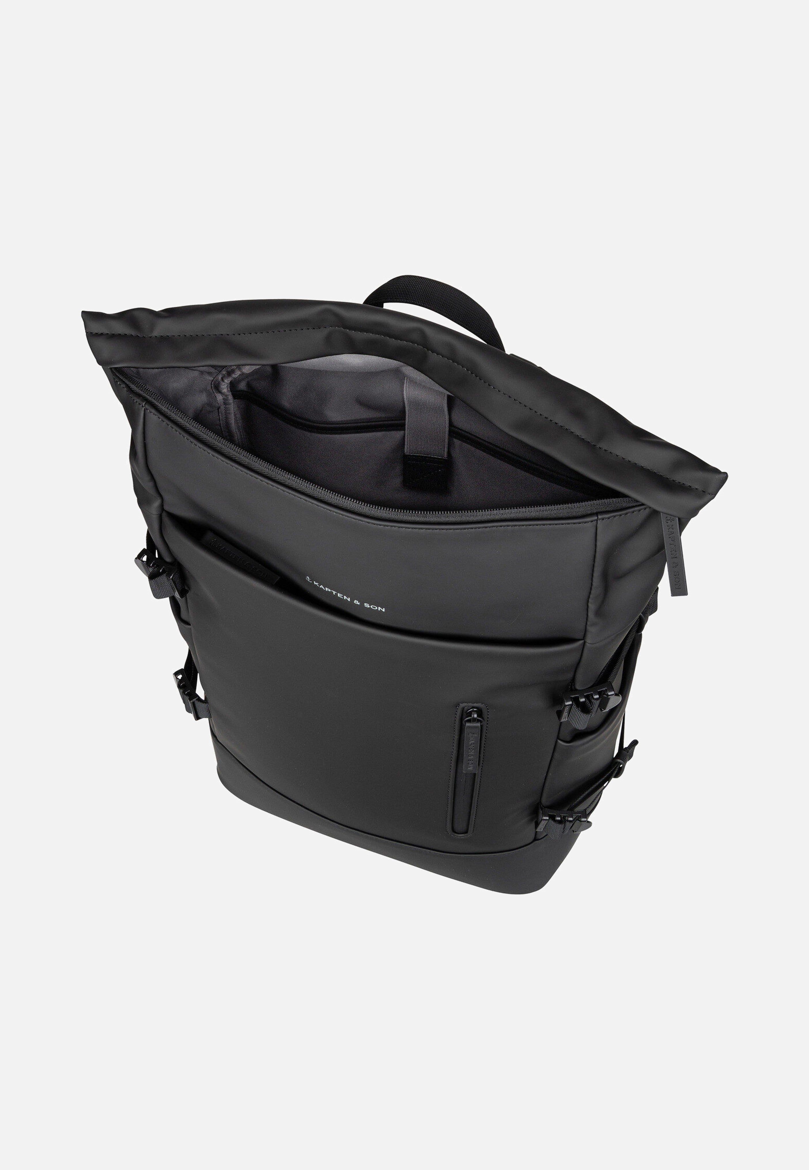 Kapten & Son - Helsinki Pro All Black - Backpack | Neutral-Image