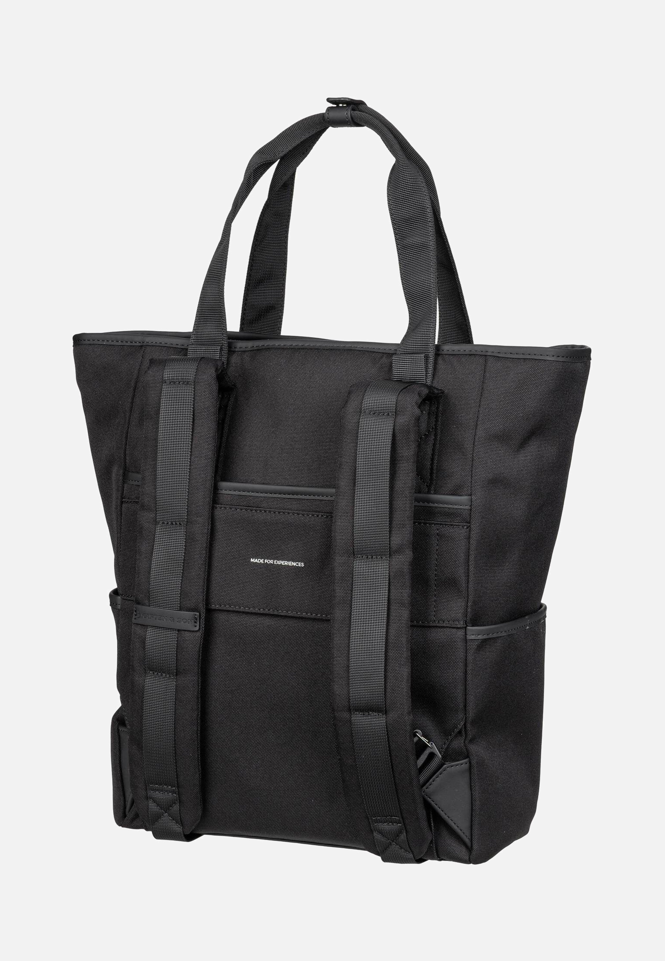 Kapten & Son - Lindby Diaper BP All Black - Backpack | Neutral-Image