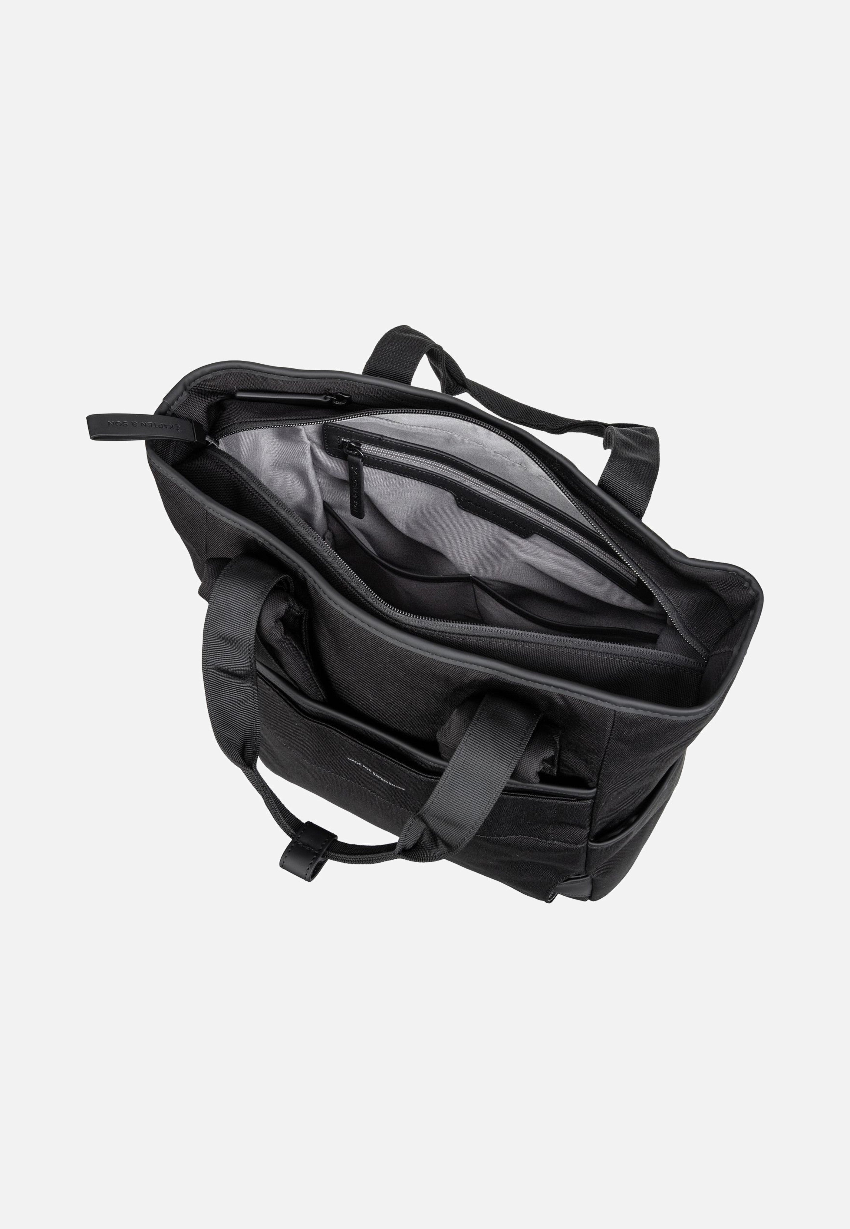 Kapten & Son - Lindby Diaper BP All Black - Backpack | Neutral-Image