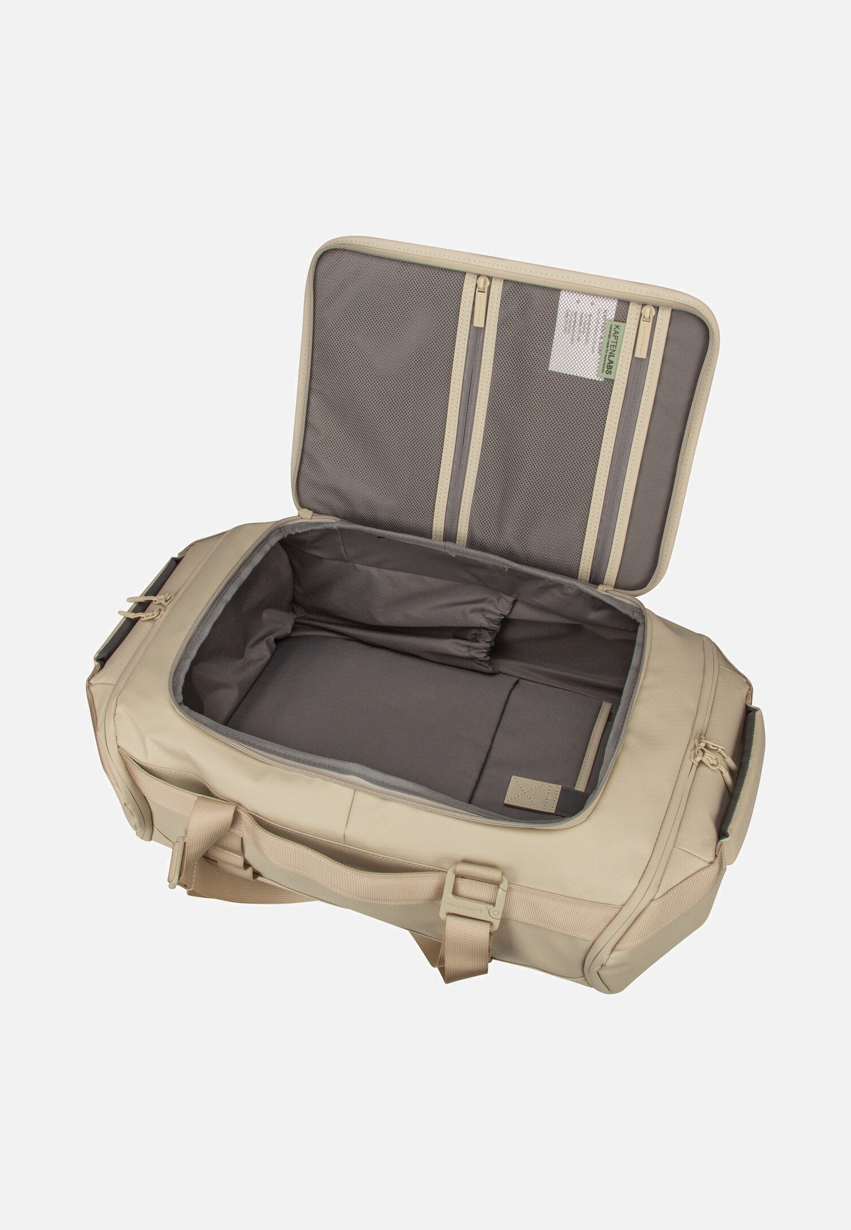 Kapten & Son - Lisbon Duffle Backpack S Sandstone - Backpack | Neutral-Image