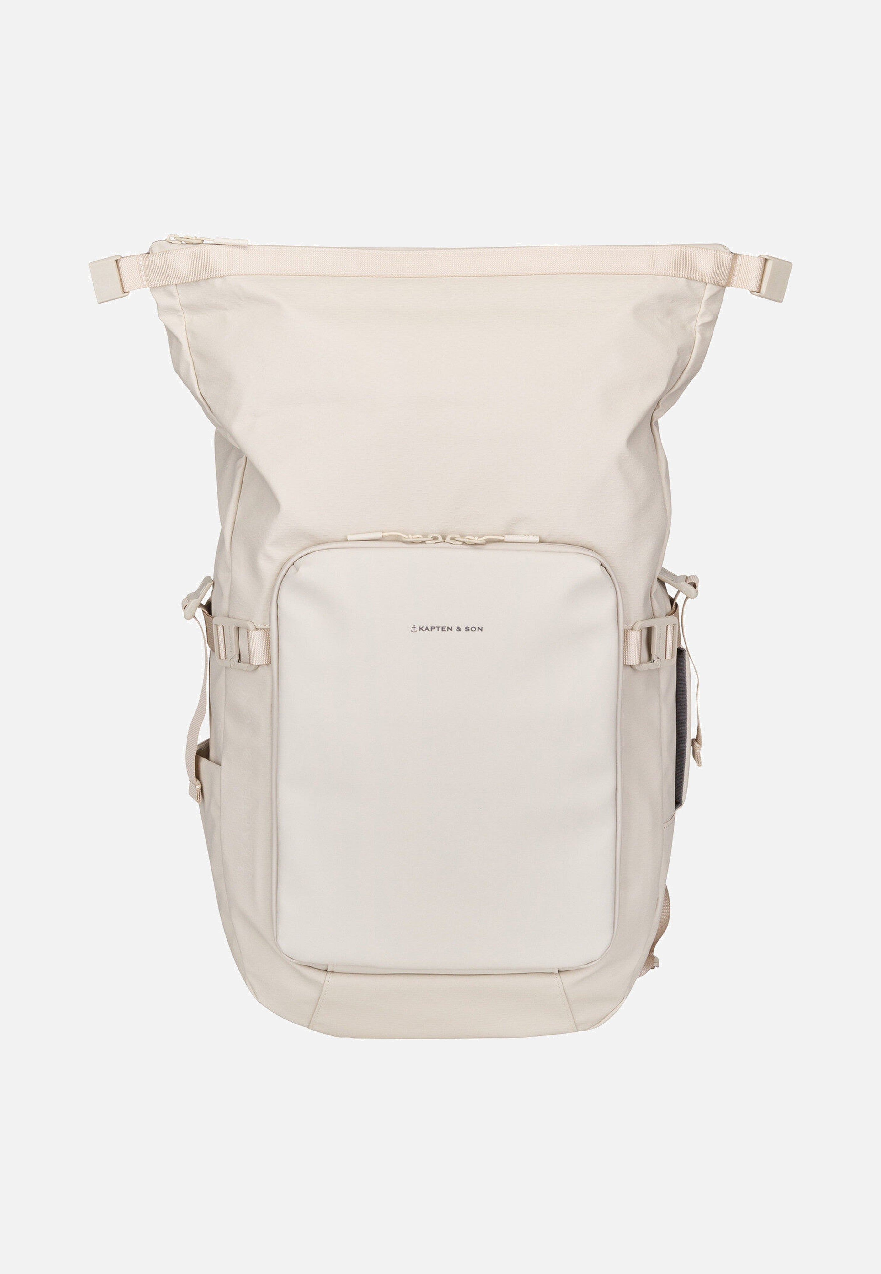 Kapten & Son - Lisbon Pro Rolltop S Sandstone - Backpack | Neutral-Image