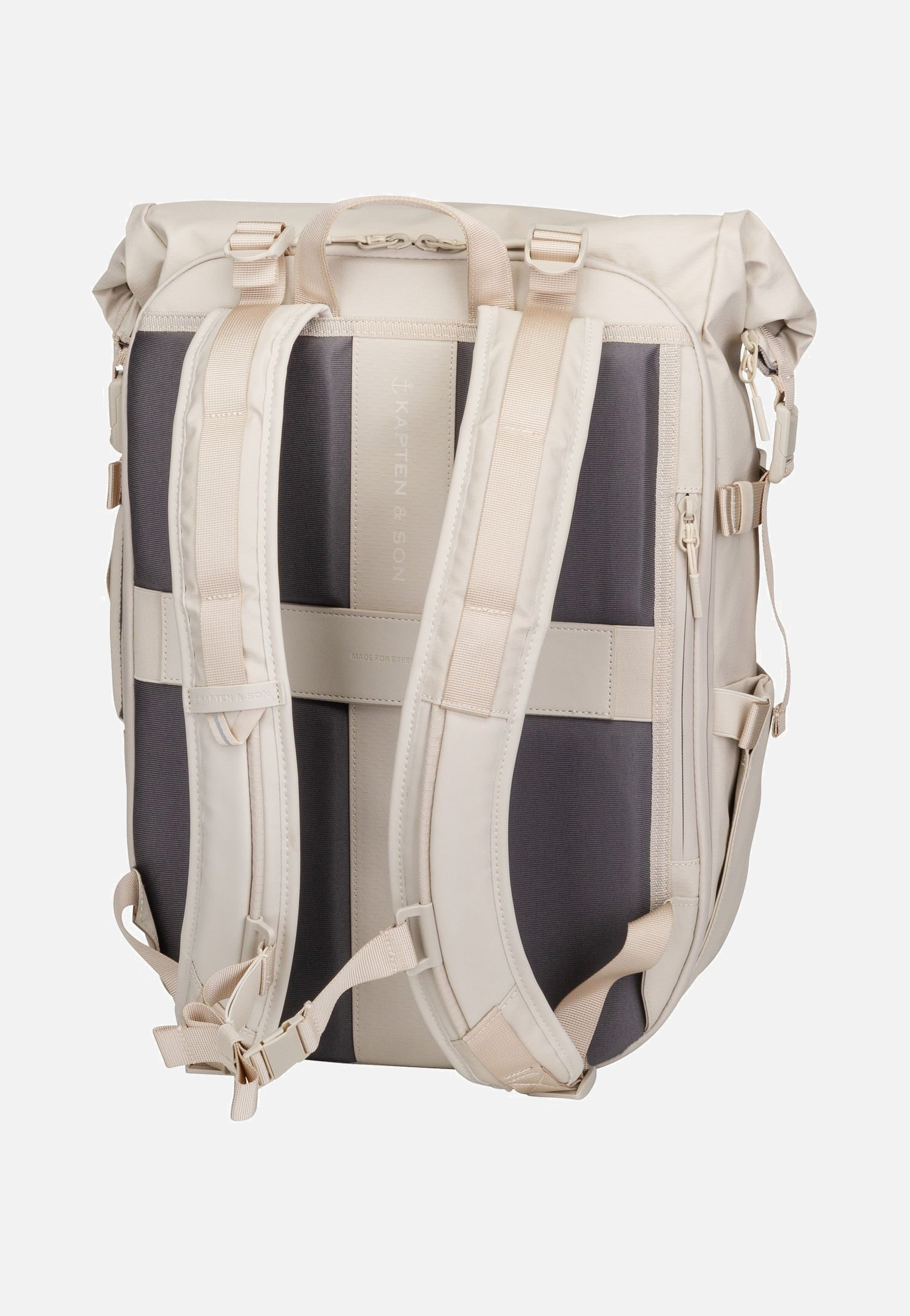 Kapten & Son Lisbon Pro Rolltop S Sandstone Backpack