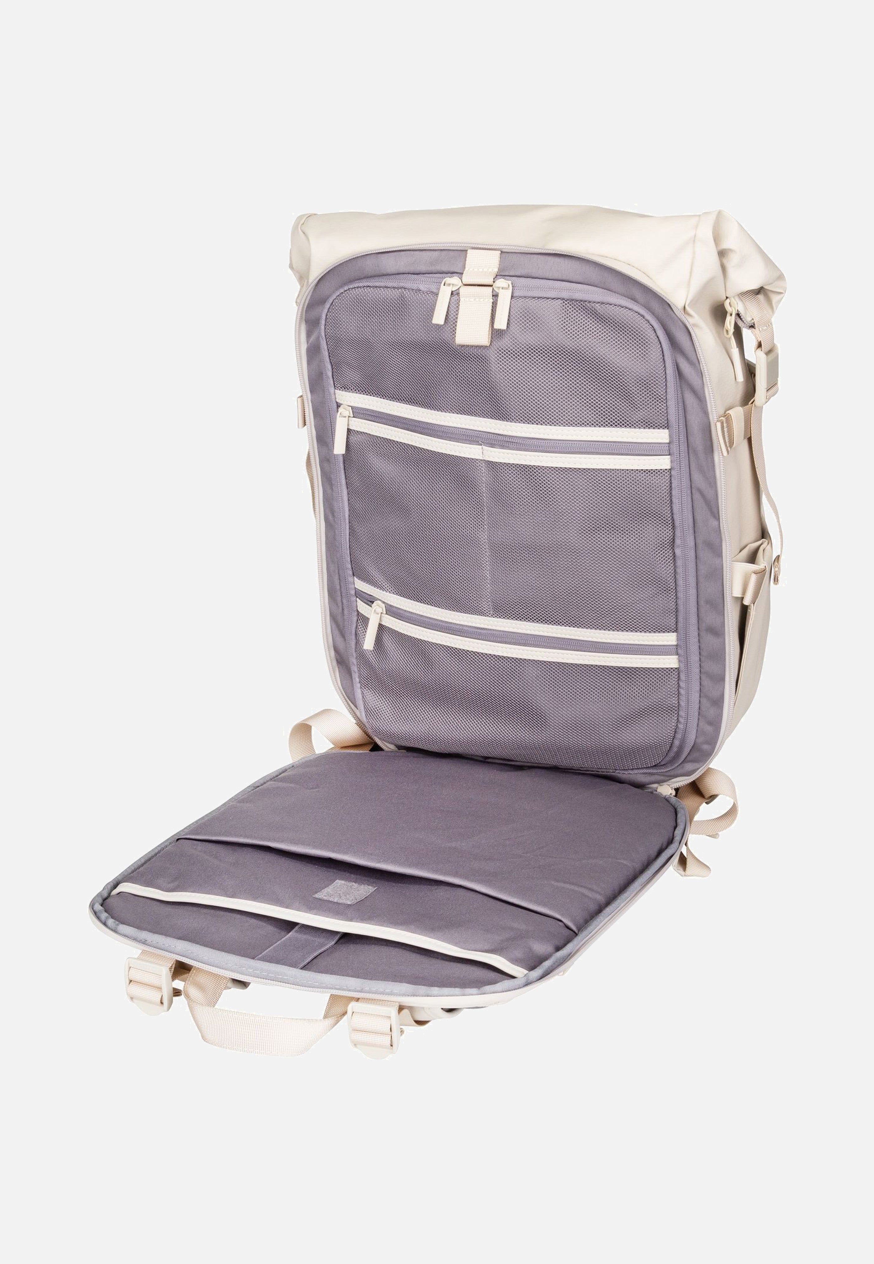 Kapten & Son - Lisbon Pro Rolltop S Sandstone - Backpack | Neutral-Image