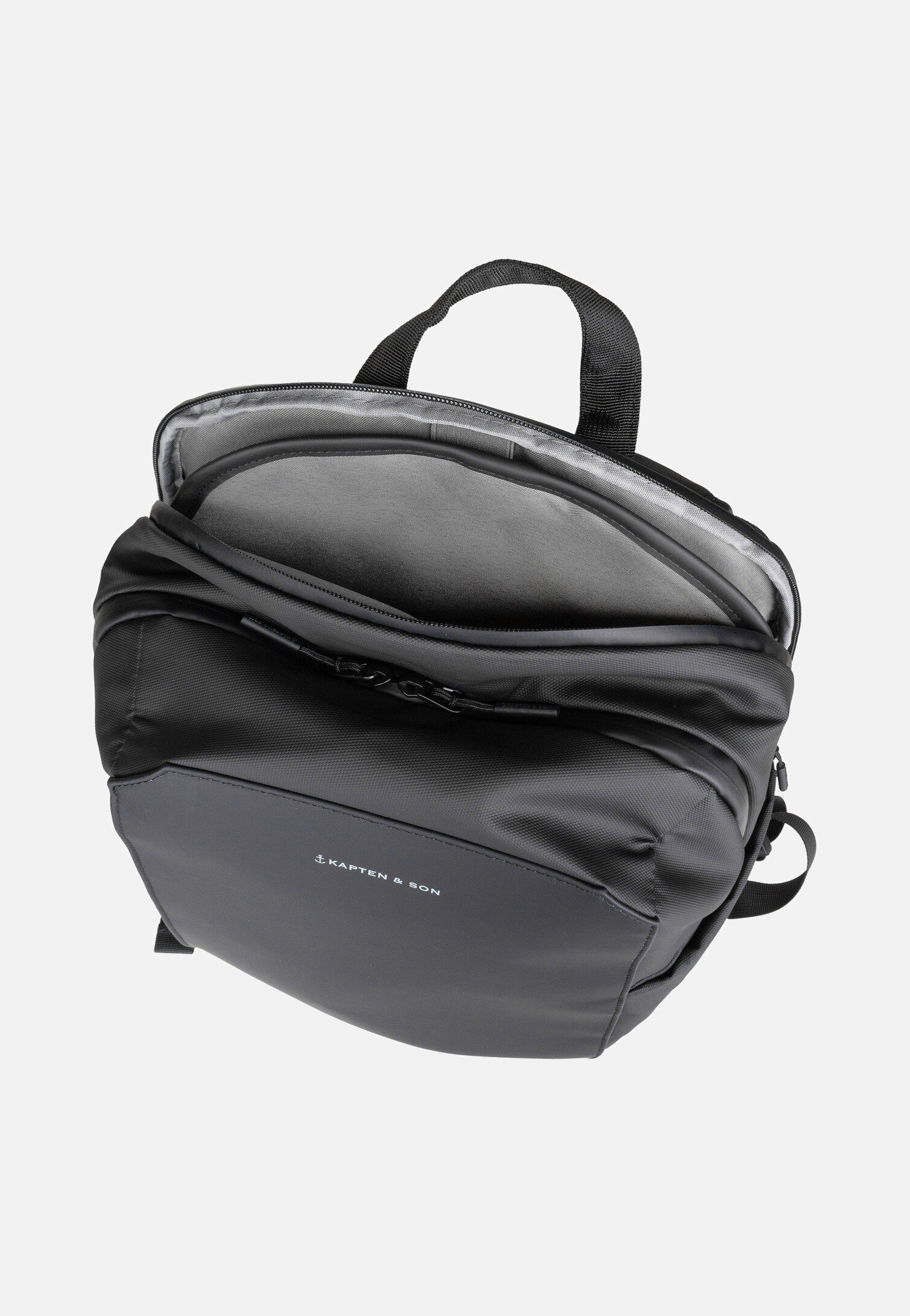 Kapten & Son - Oslo All Black - Backpack | Neutral-Image