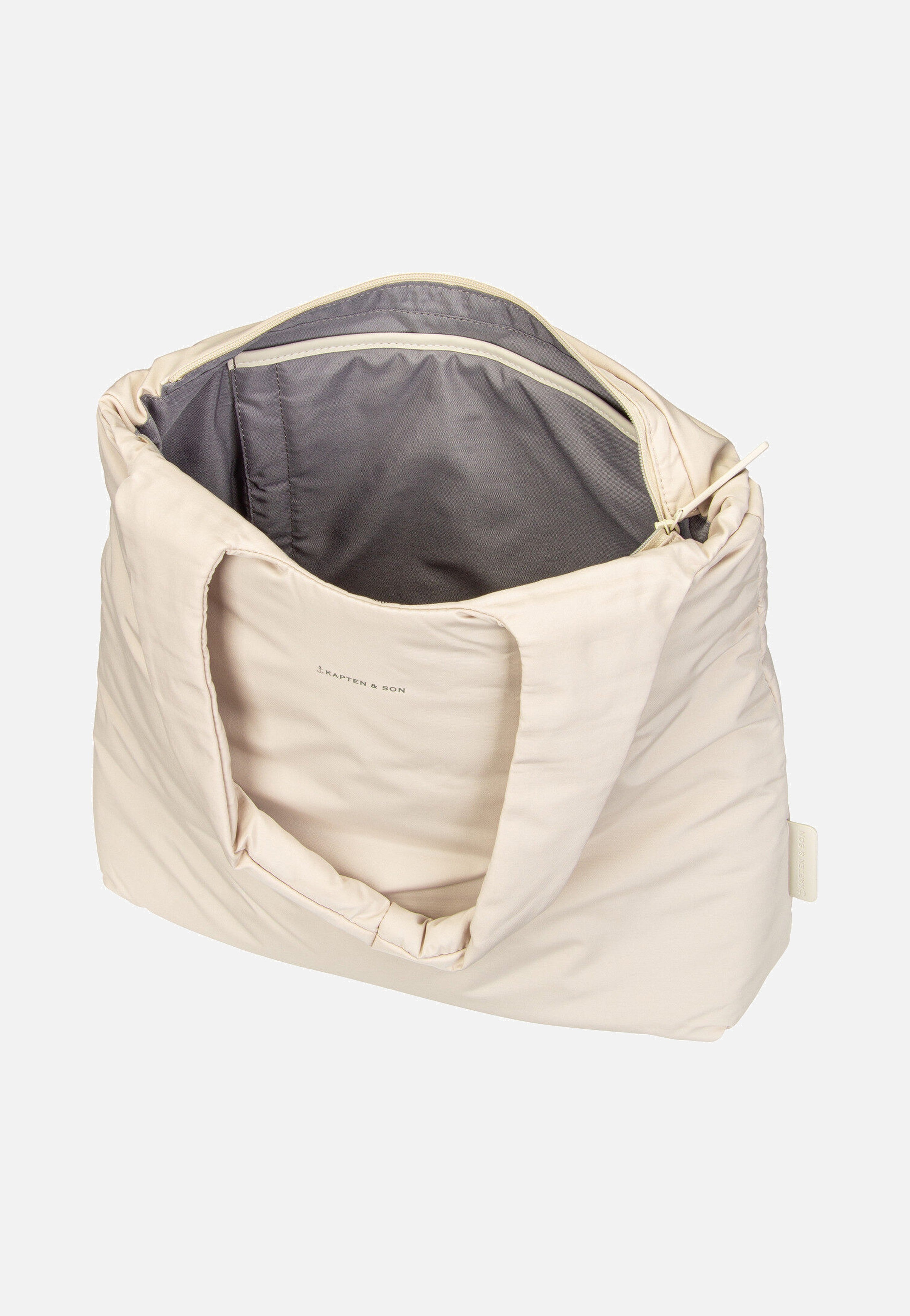 Kapten & Son - Skara Cloud Sandstone - Shopper | Neutral-Image