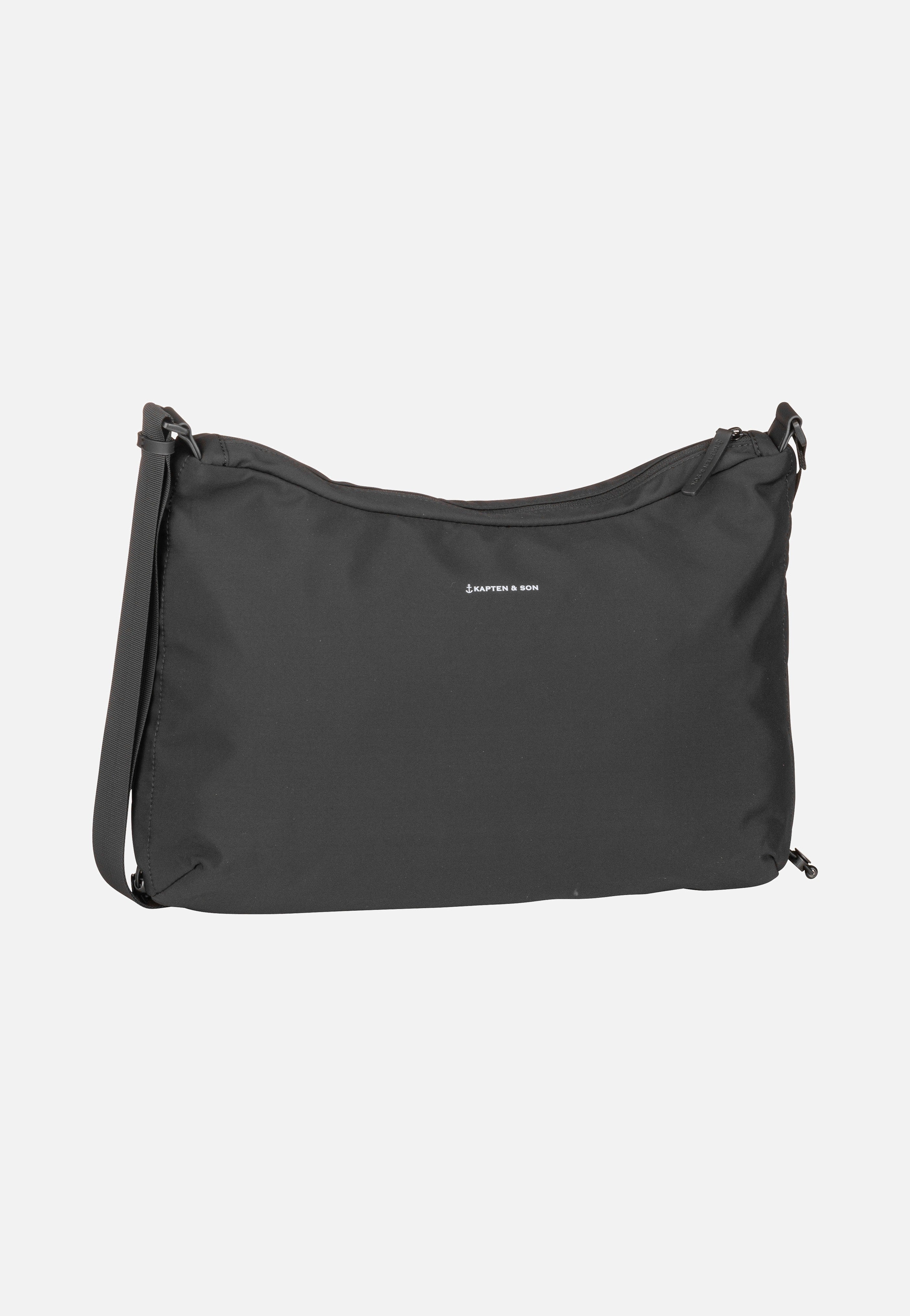 Kapten & Son Skara Large All Black Pouch Bag