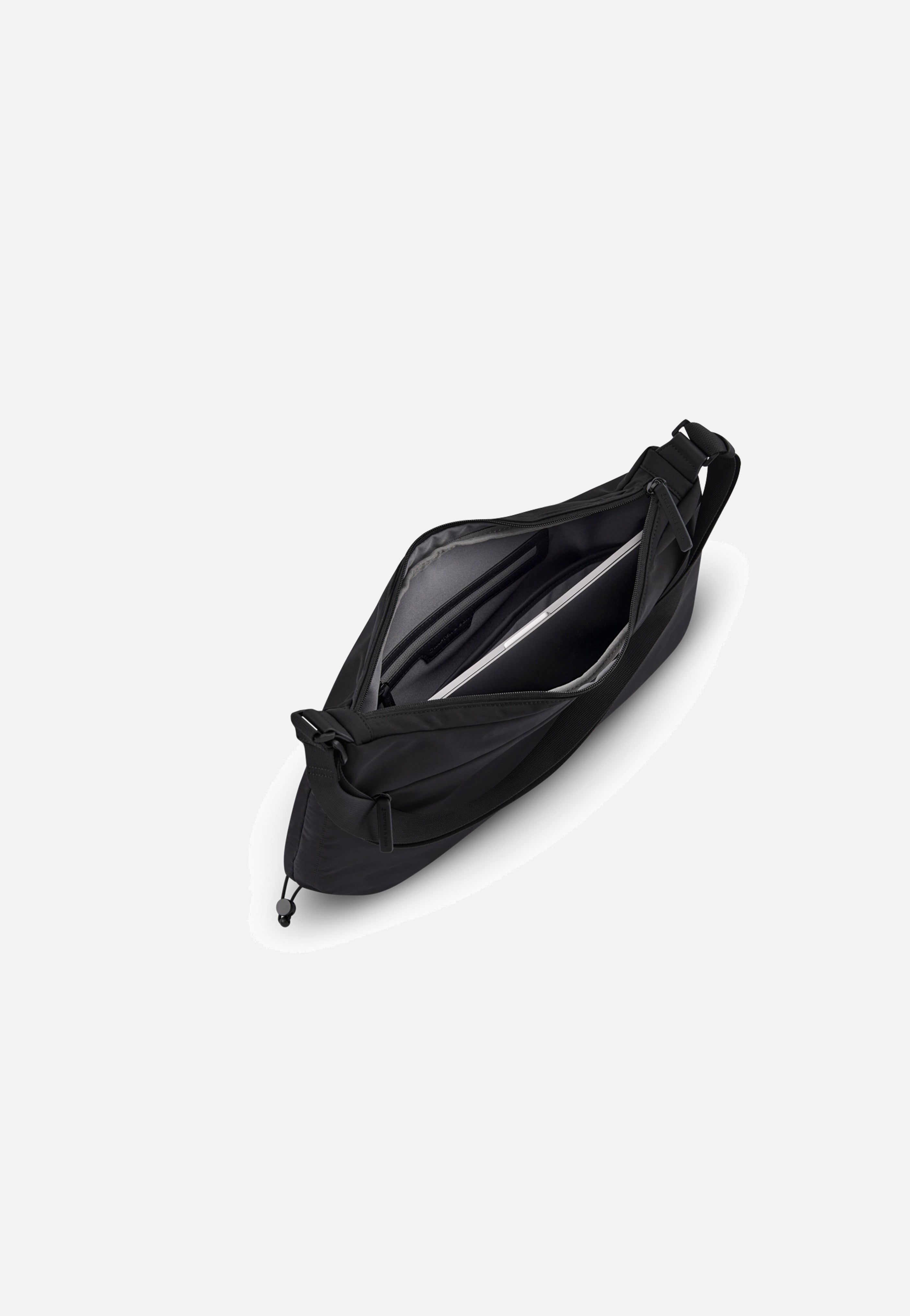 Kapten & Son Skara Large All Black Pouch Bag