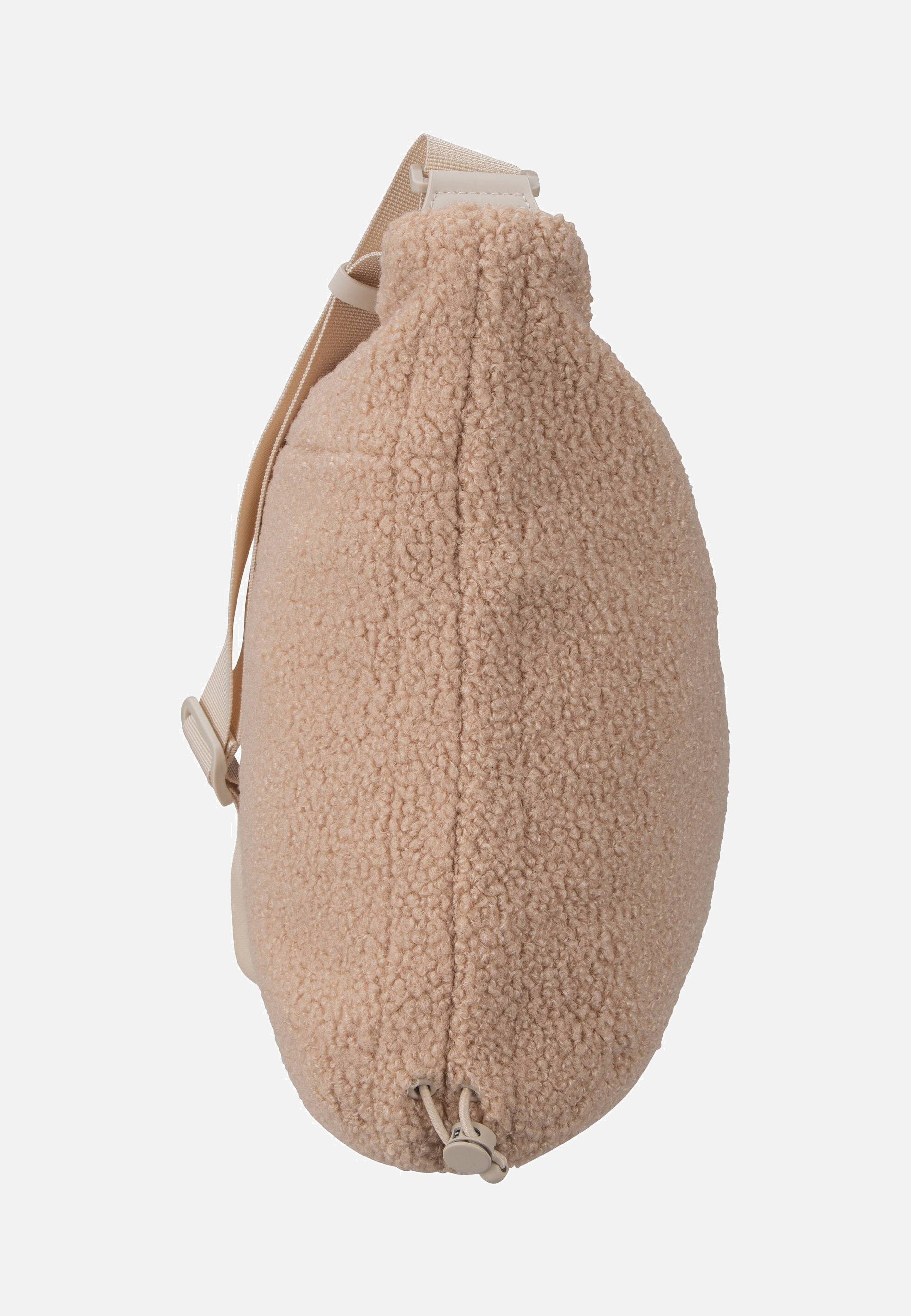 Kapten & Son Skara Large Fleece Sandstone Crossbody Bag