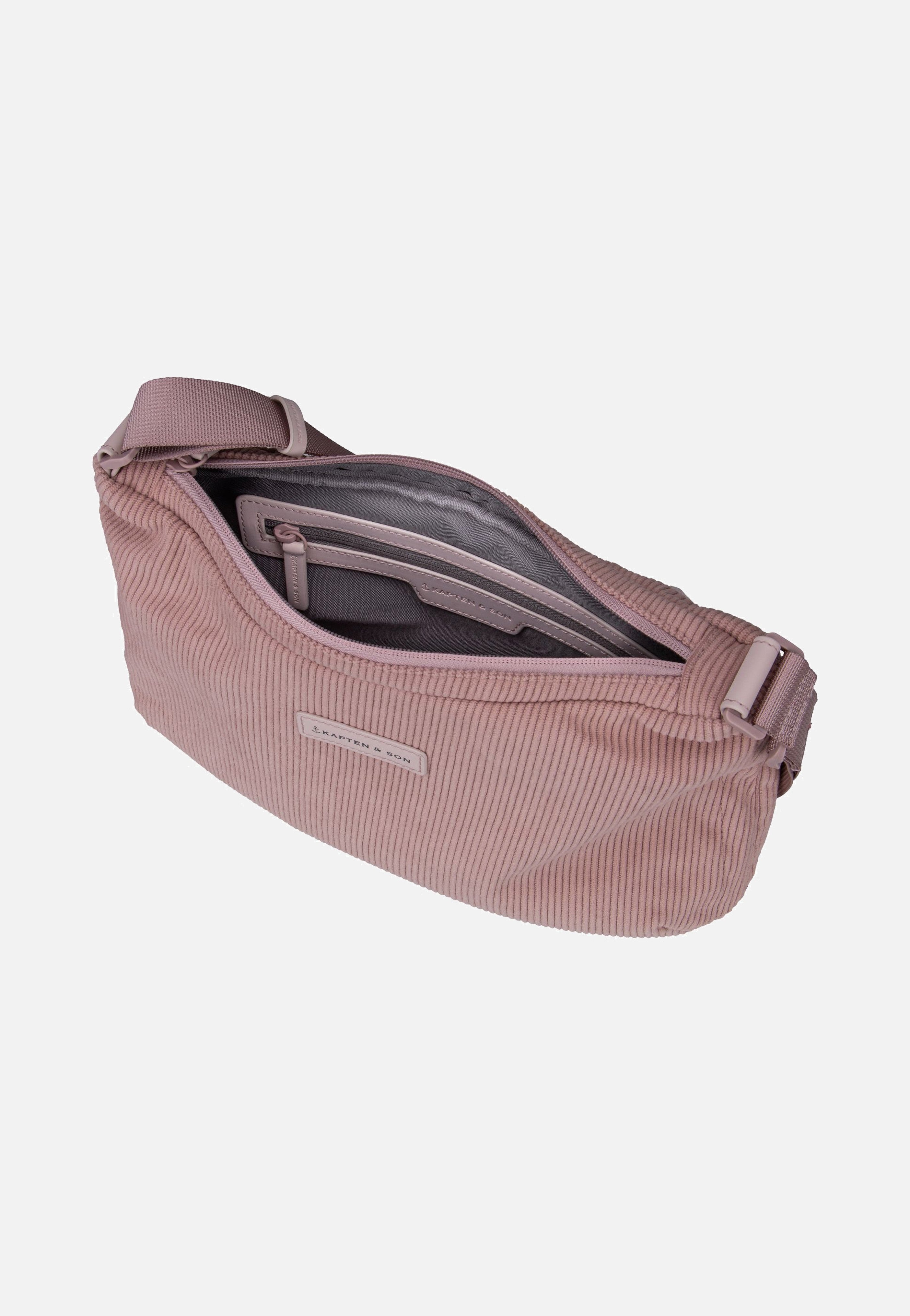 Kapten & Son Skara Small Cord Rose Clay Crossbody Bag