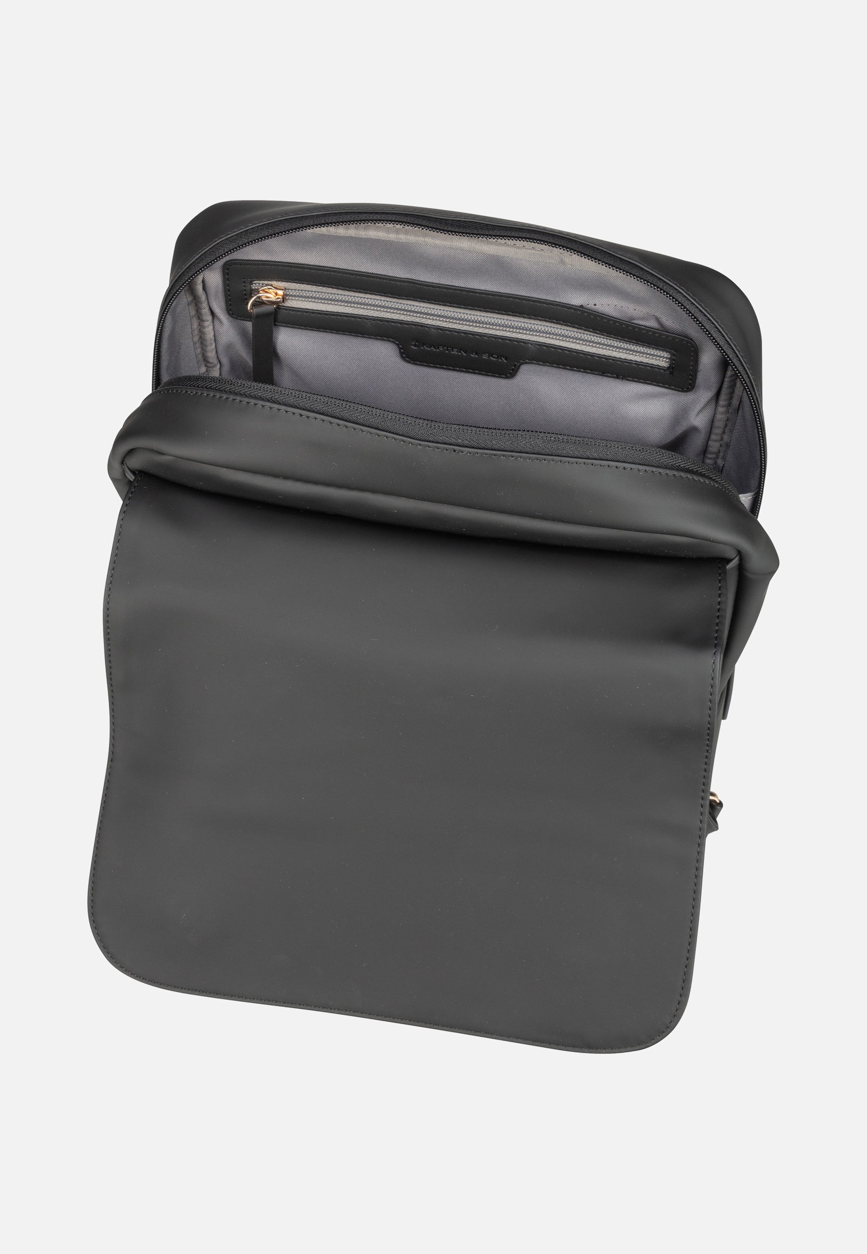 Kapten & Son - Tromso Cream Black - Backpack | Neutral-Image