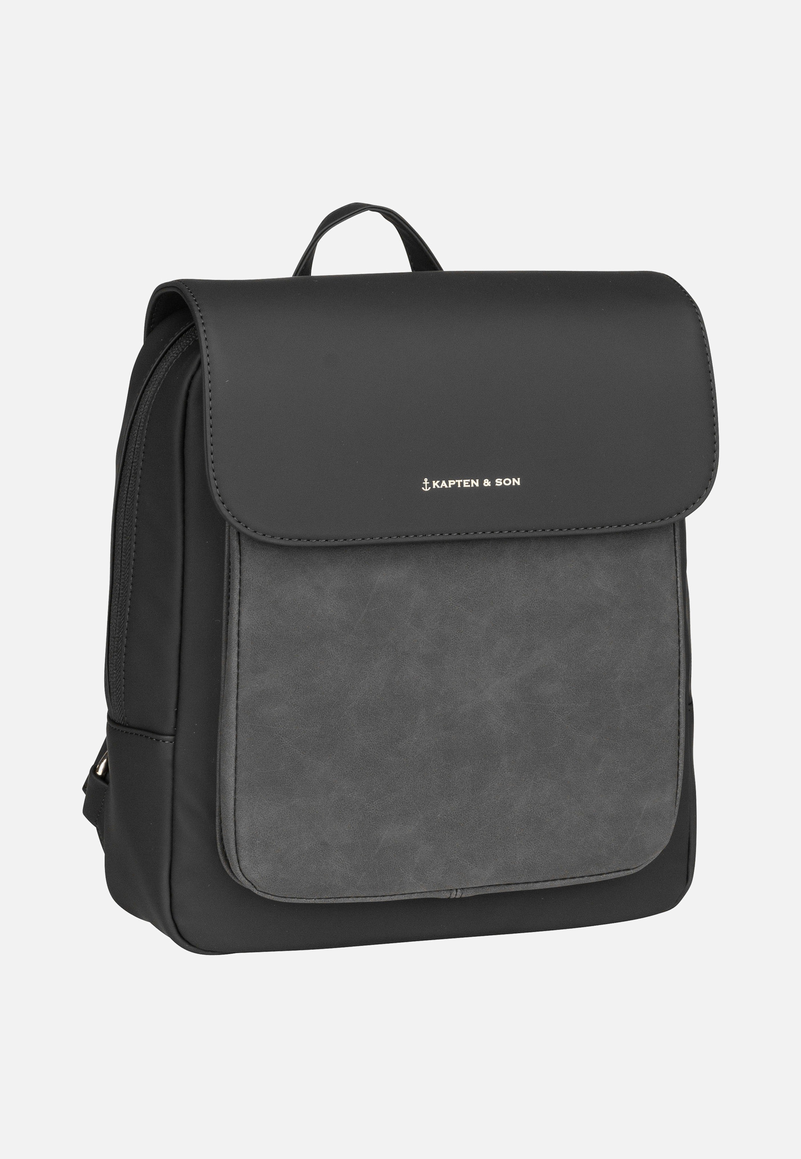 Kapten & Son Tromso Small All Black Backpack