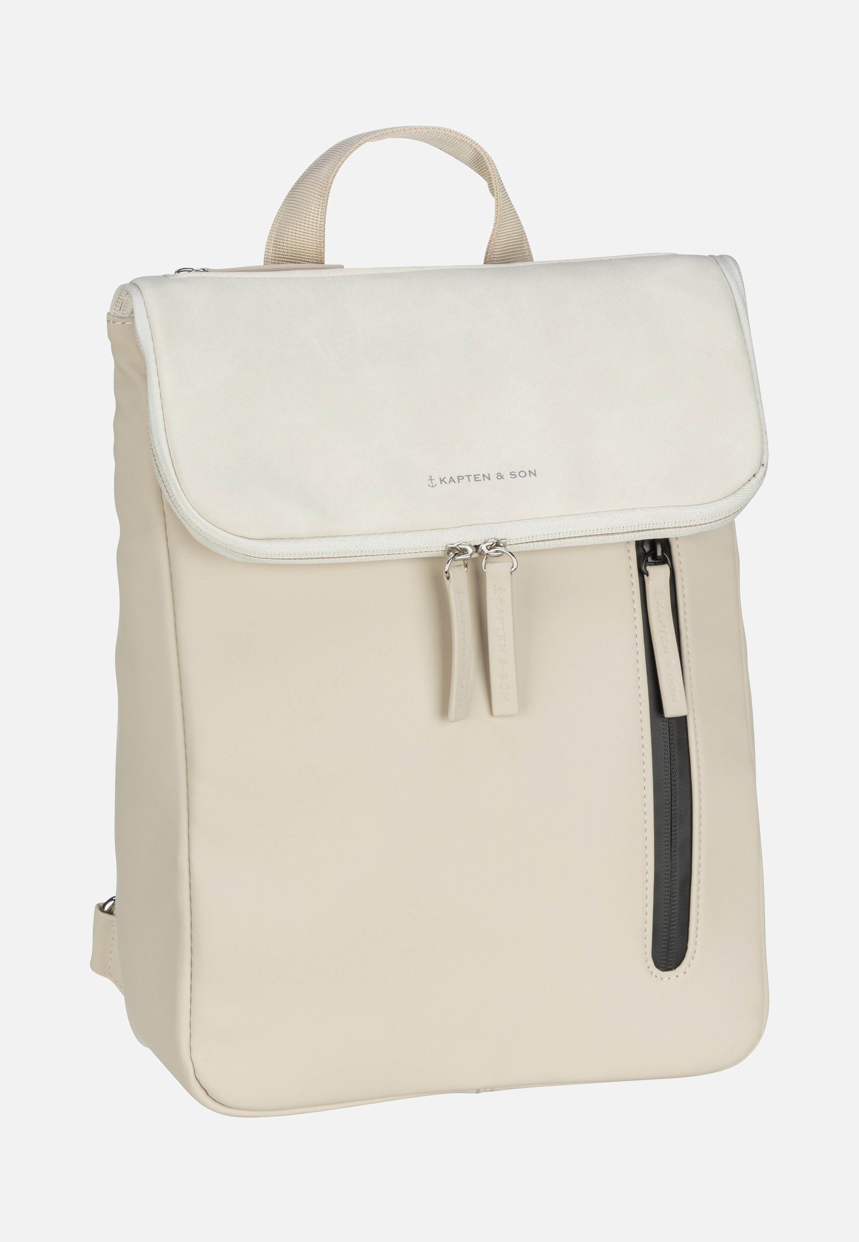 Kapten & Son Taupe vegan backpack/purse Kapten and Son backpacks – Thunderkraft main image 2