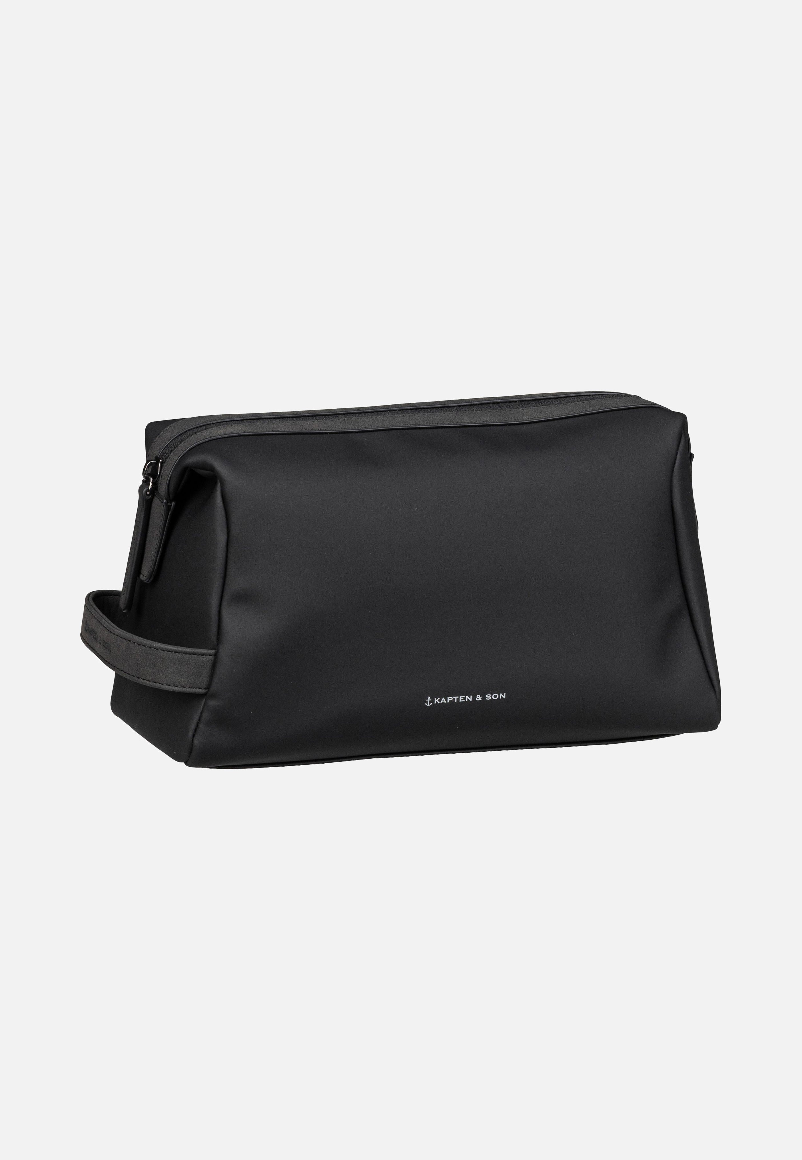 Kapten & Son - Windsor Large All Black - Toiletry Bag | Neutral-Image
