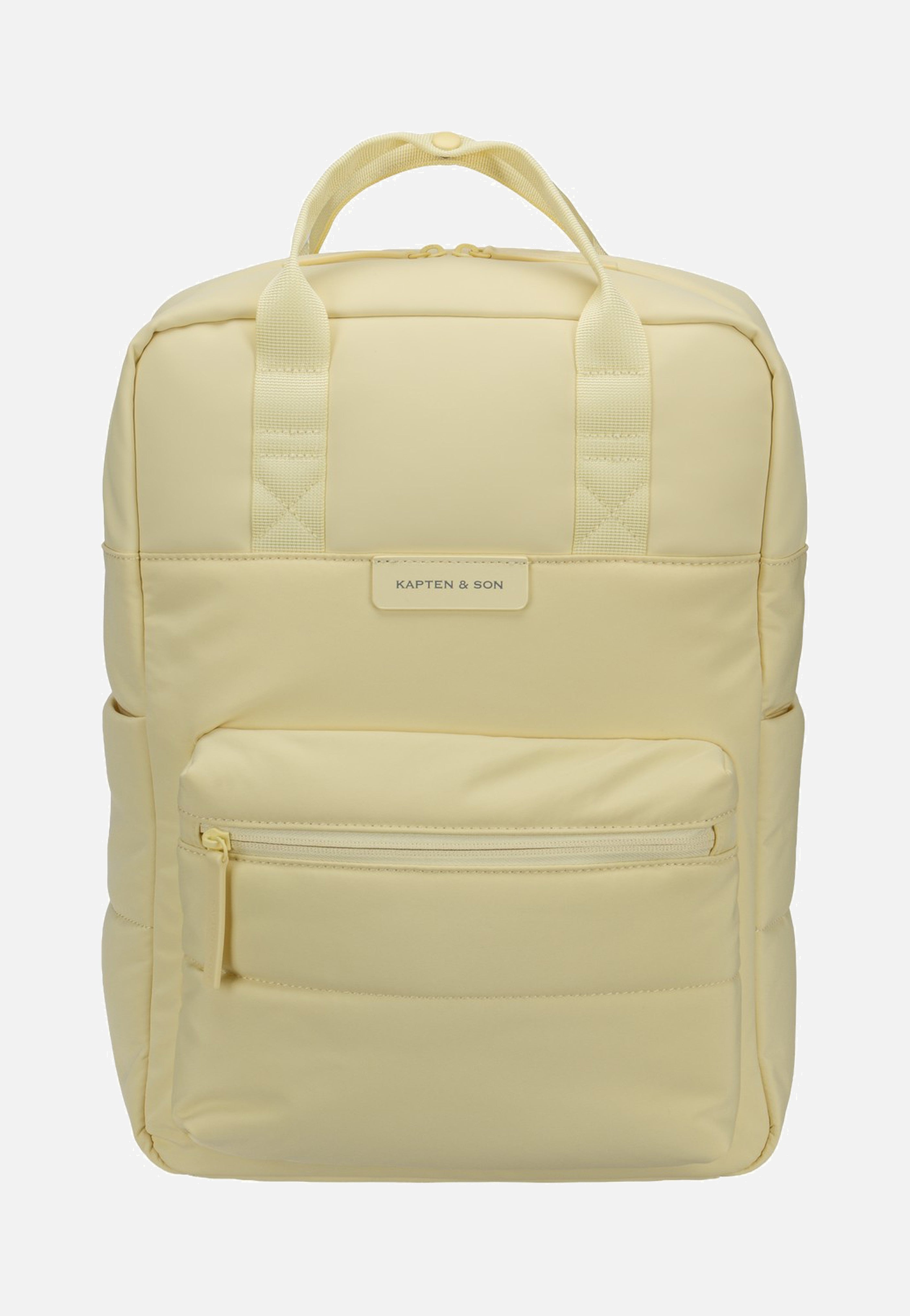 Kapten & Son Bergen Cloud Butter Yellow Backpack