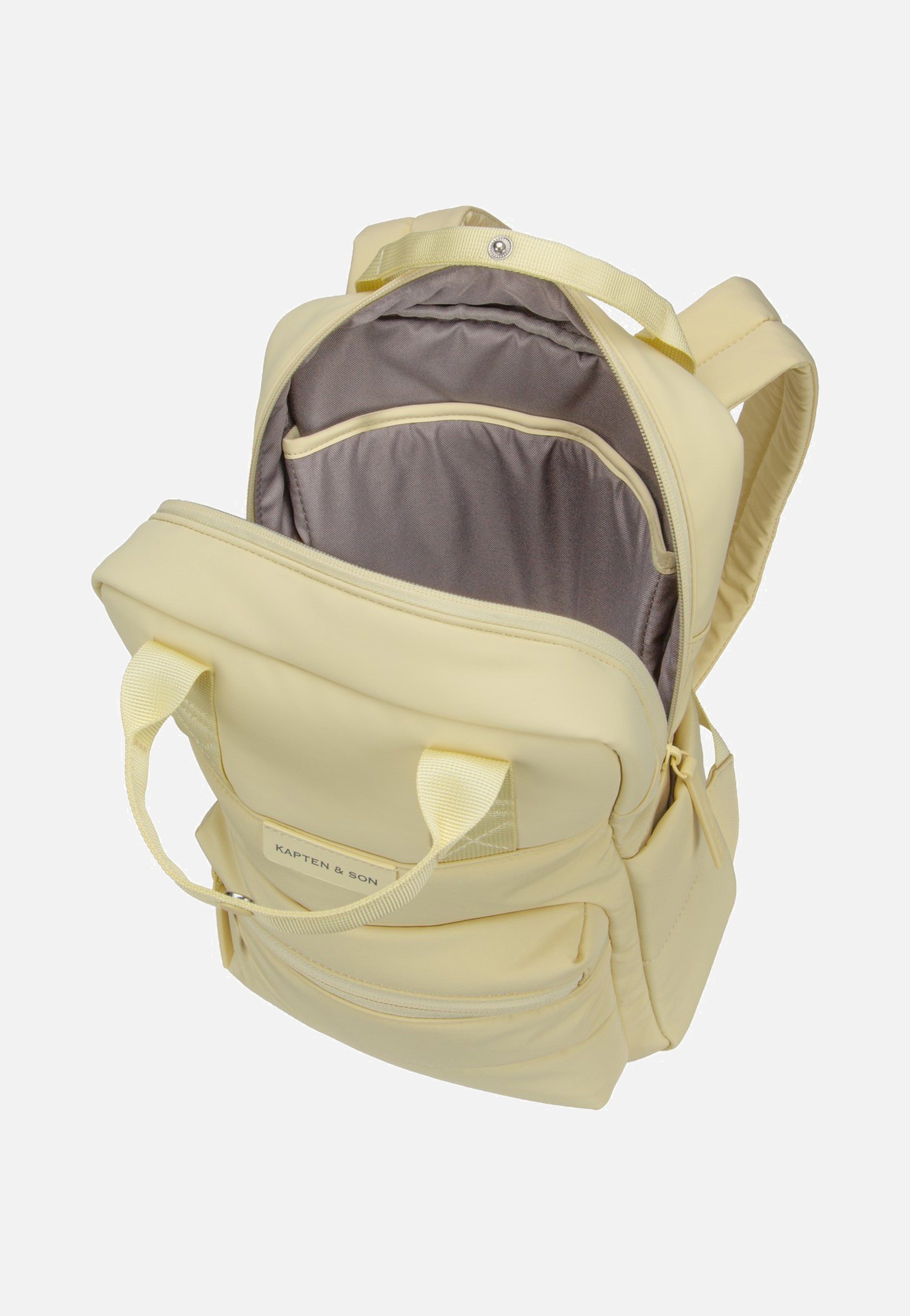 Kapten & Son Bergen Cloud Small Butter Yellow Backpack