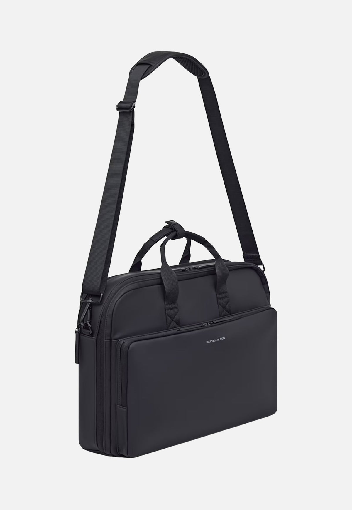 Kapten & Son Bodo Laptop All Black Laptop Bag