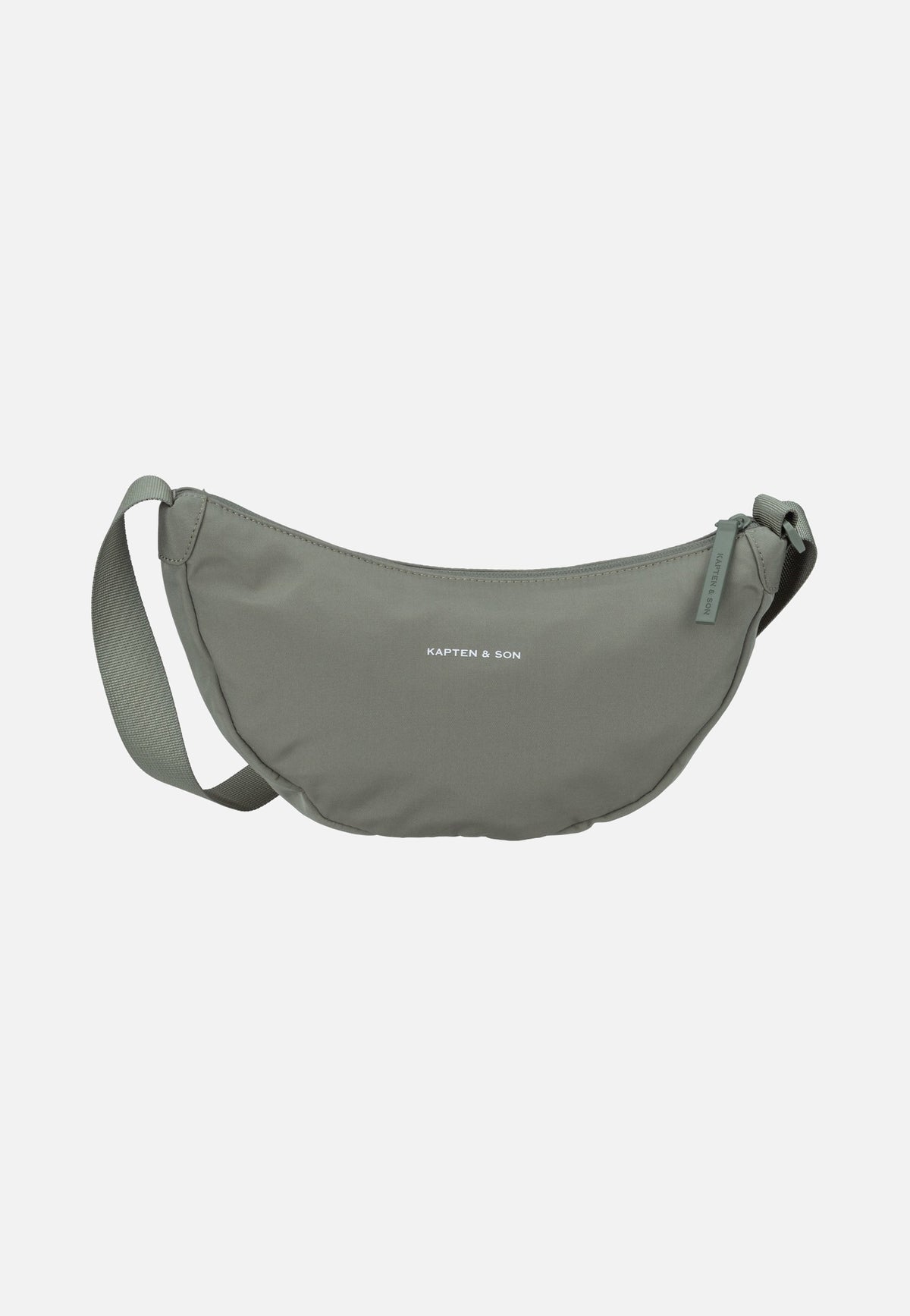 Kapten & Son Essential Moon Bag Dusty Green Bolso bandolera