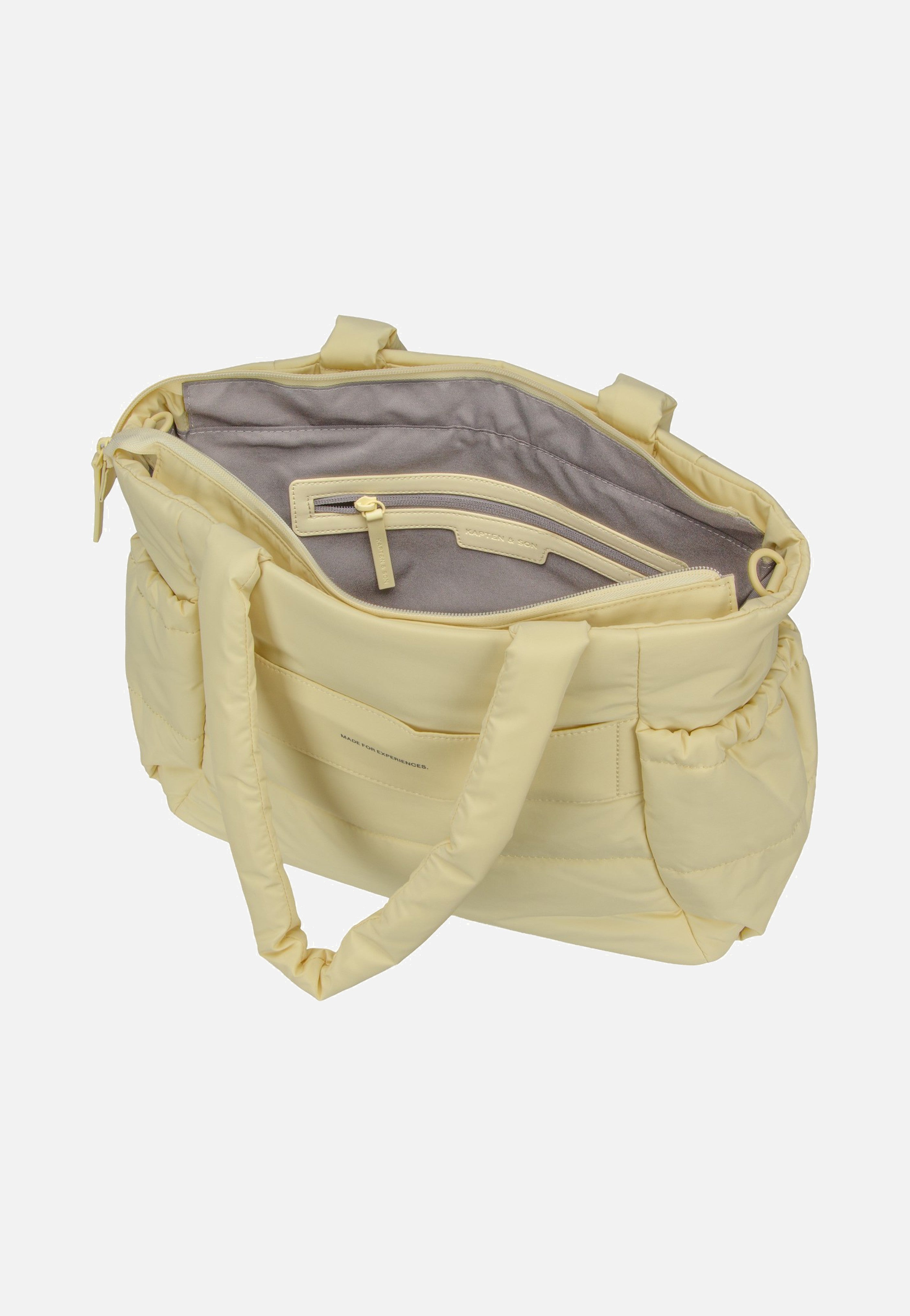 Kapten & Son Hellvi Cloud Medium Butter Yellow Shopper