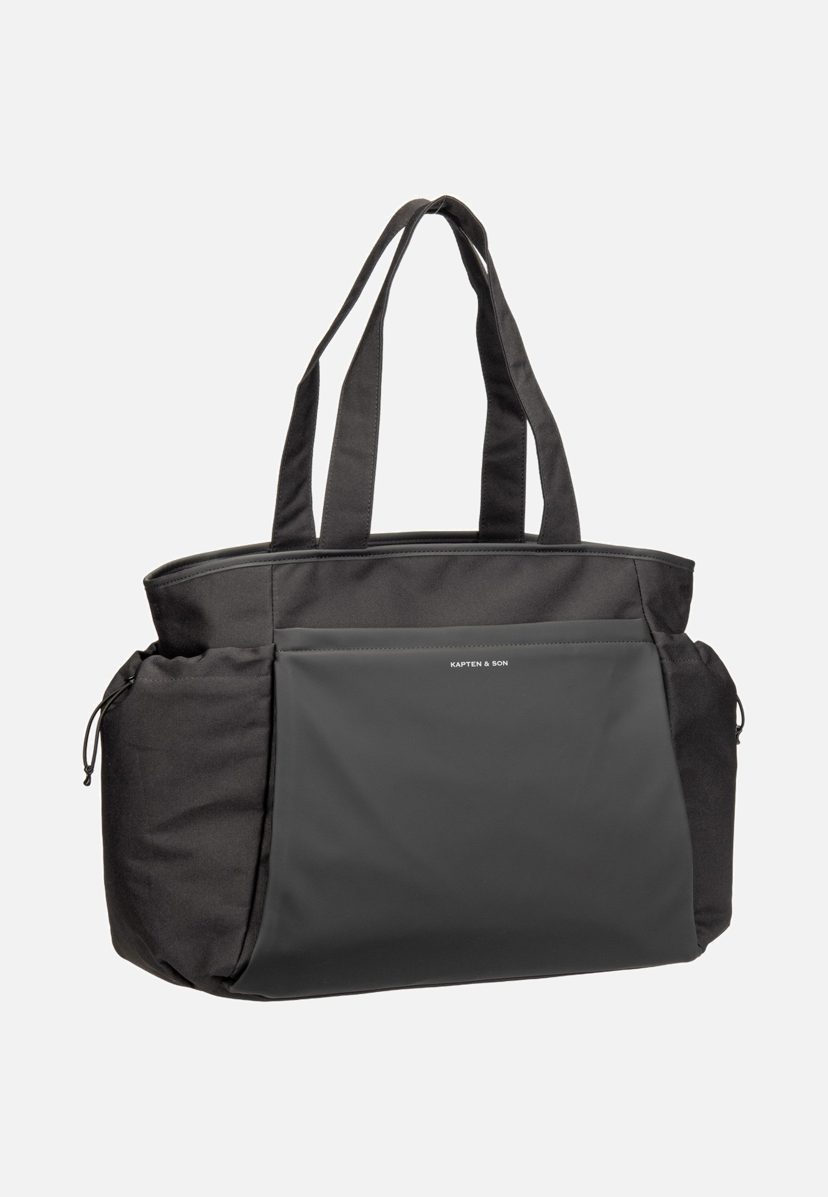 Kapten & Son Hellvi Pro Large All Black Shoulder Bag