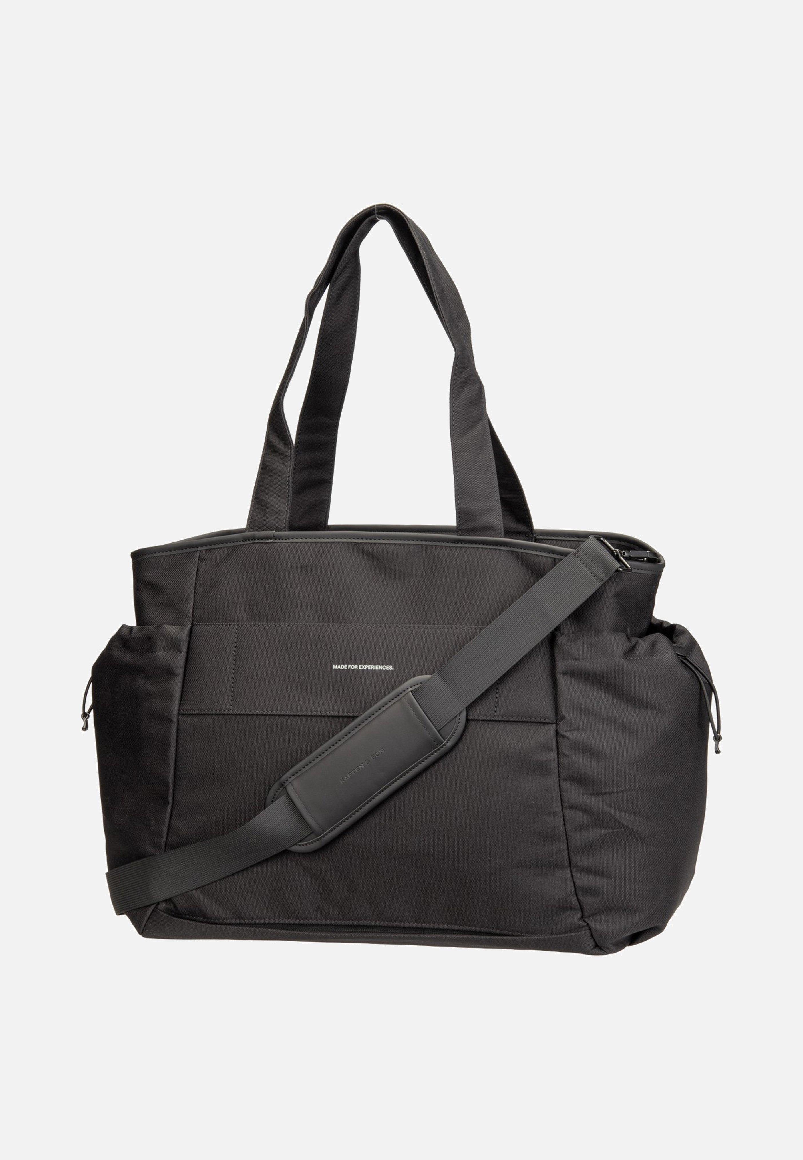 Kapten & Son Hellvi Pro Large All Black Shoulder Bag