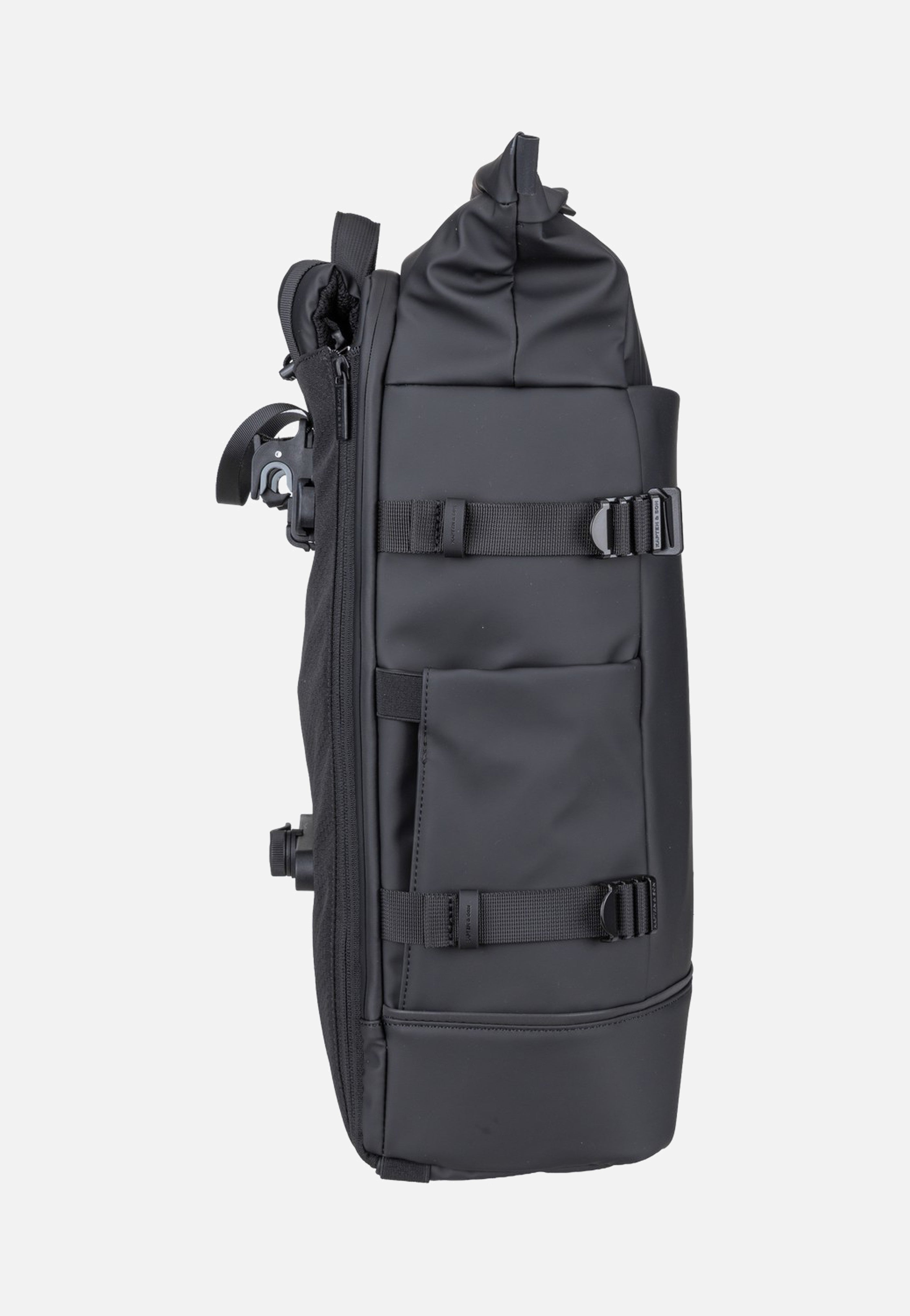 Kapten & Son Helsinki Pro Bike Backpack All Black 2in1 Bike Bag Backpack
