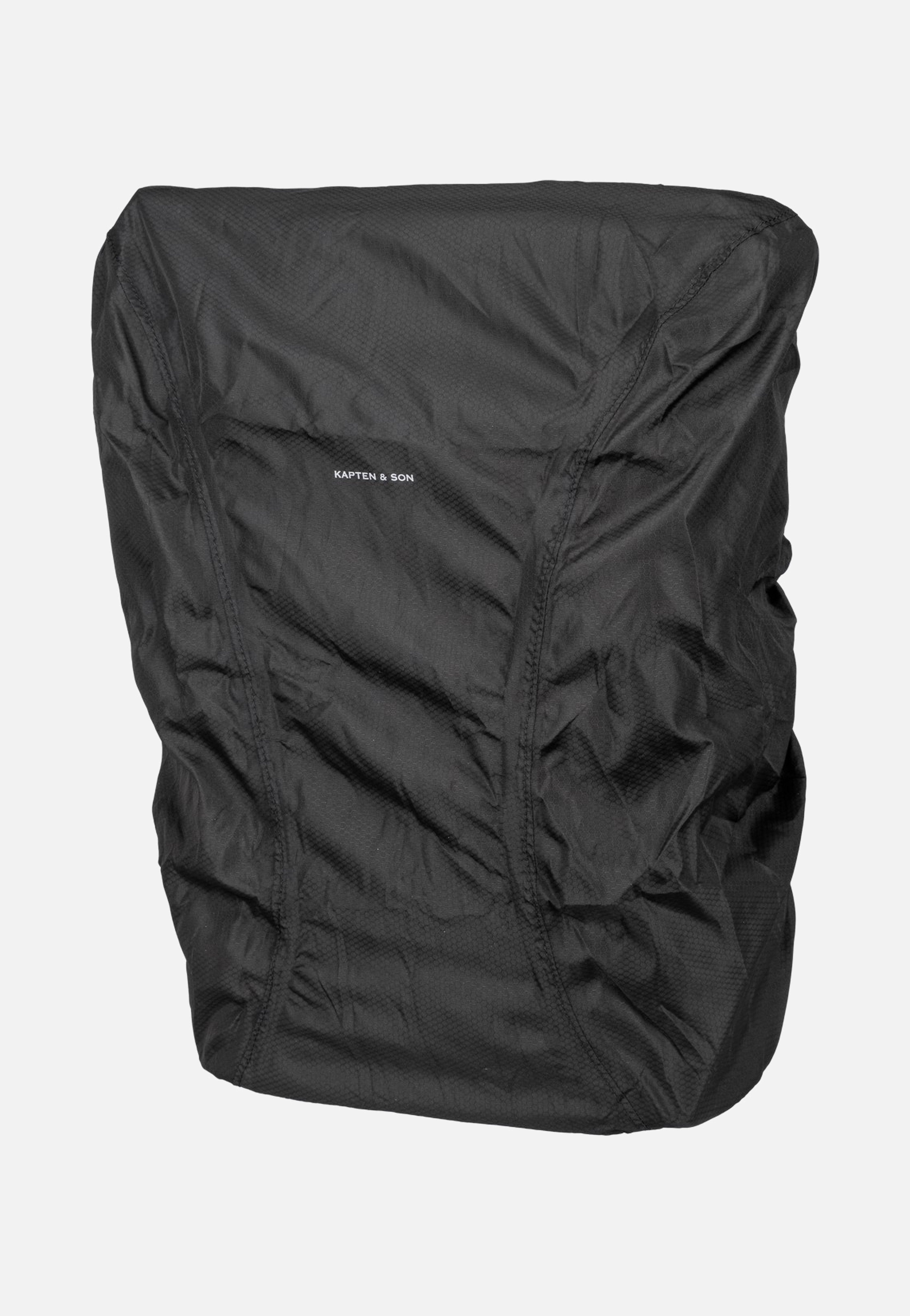 Kapten & Son Helsinki Pro Bike Backpack All Black 2in1 Bike Bag Backpack