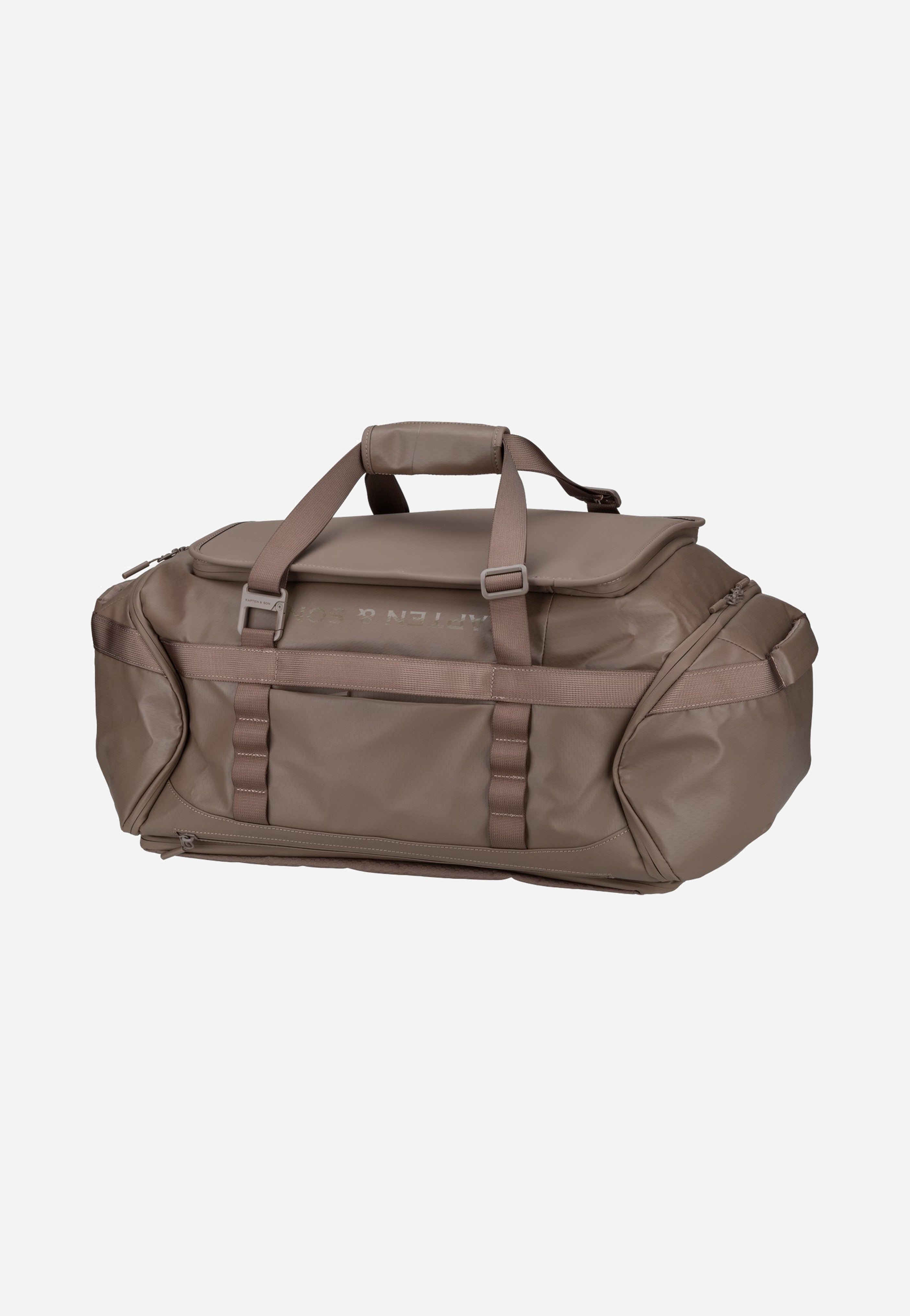 Kapten & Son Lisbon Duffle Backpack Large Walnut Travel Backpack
