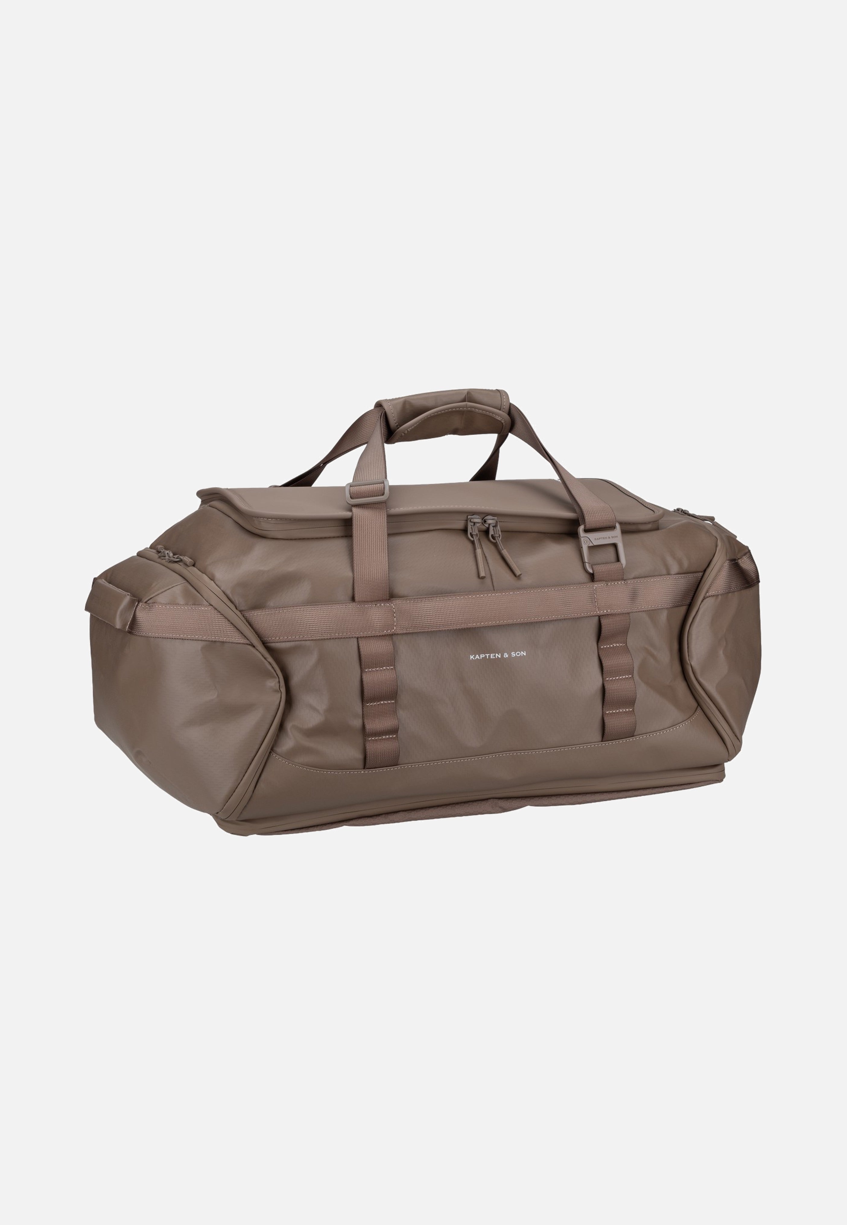 Kapten & Son Lisbon Duffle Backpack Large Walnut Travel Backpack