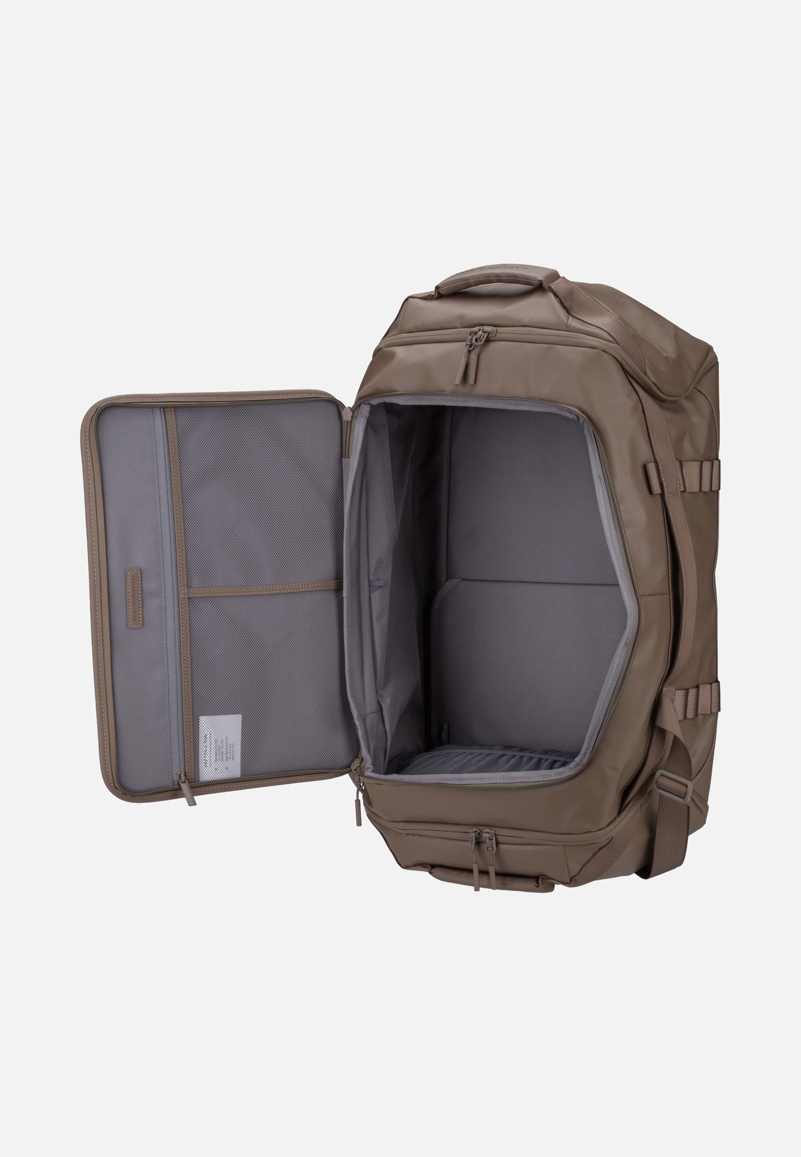 Kapten & Son Lisbon Duffle Backpack Large Walnut Travel Backpack