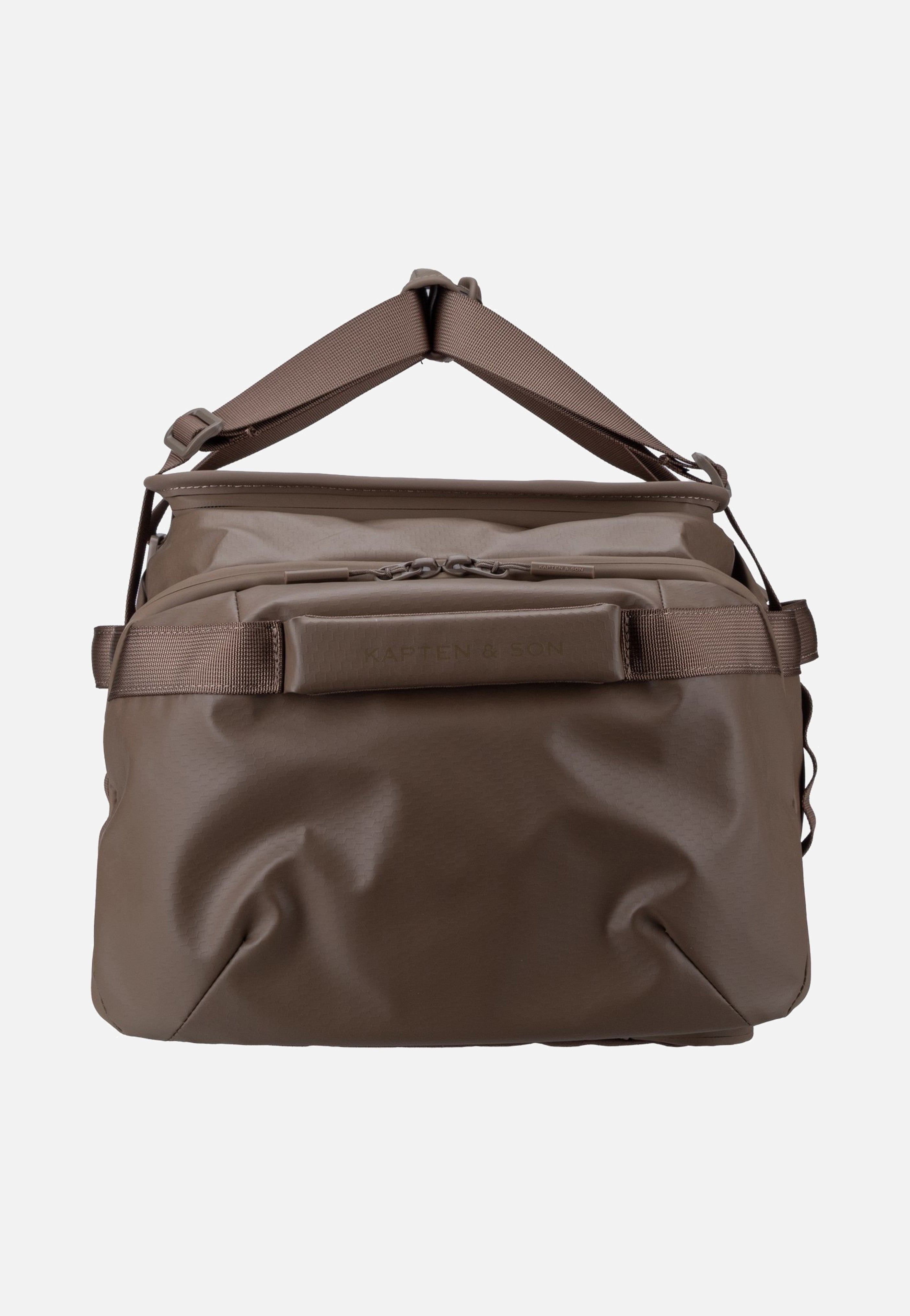 Kapten & Son Lisbon Duffle Backpack Medium Walnut Travel Backpack