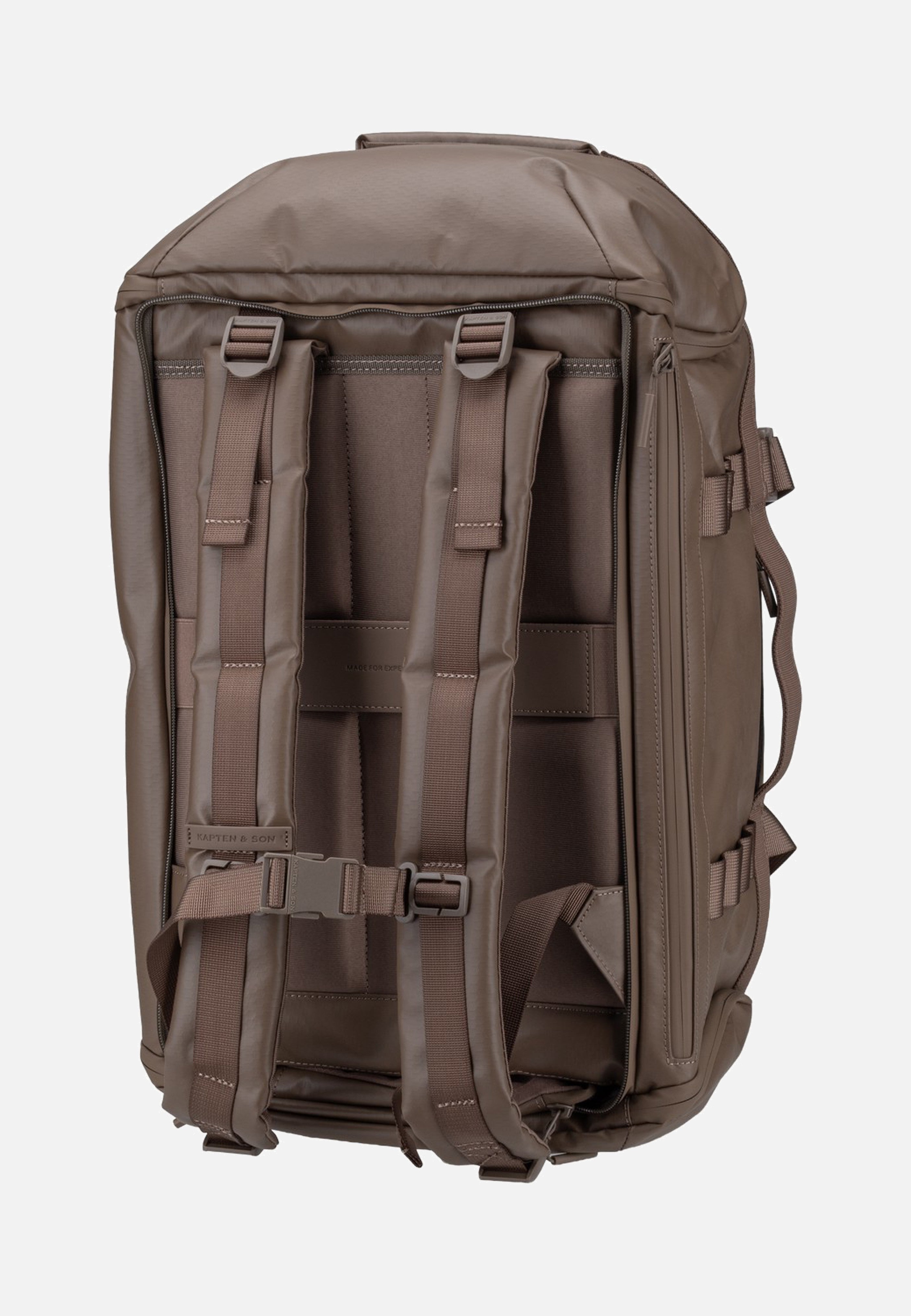 Kapten & Son Lisbon Duffle Backpack Medium Walnut Travel Backpack