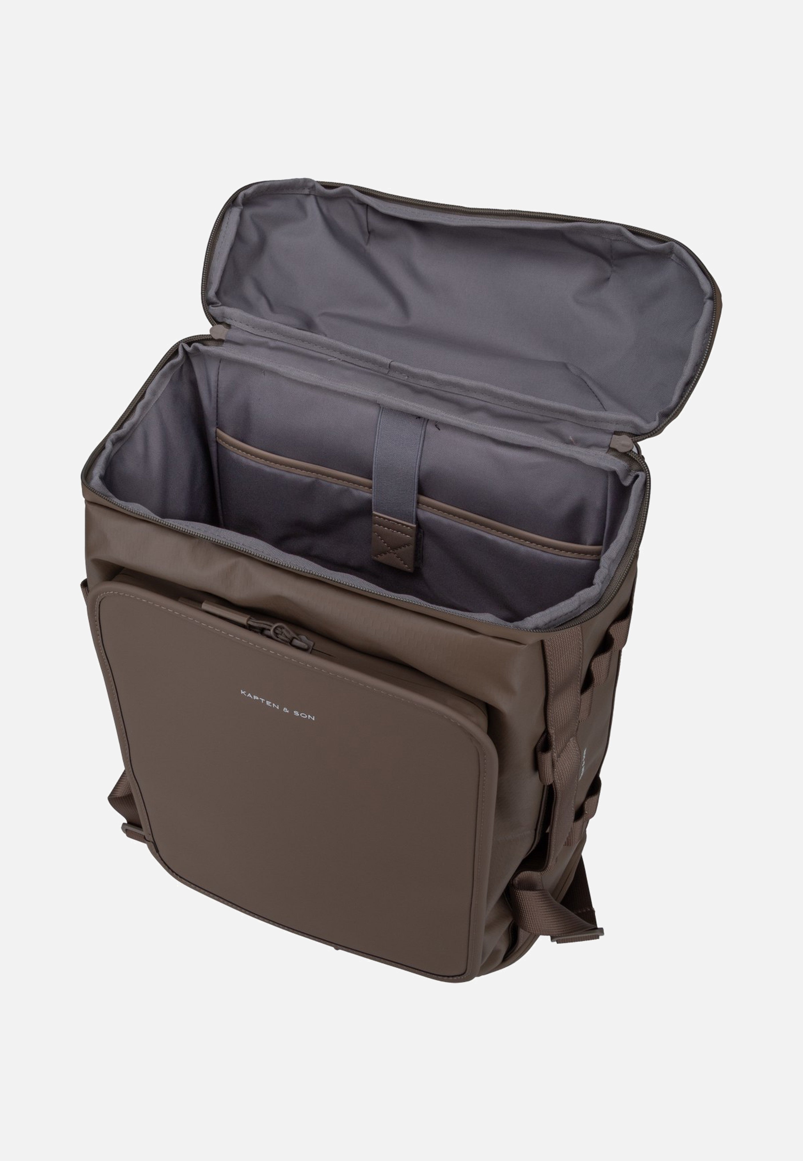 Kapten & Son Lisbon Duffle Backpack Small Walnut Travel Backpack