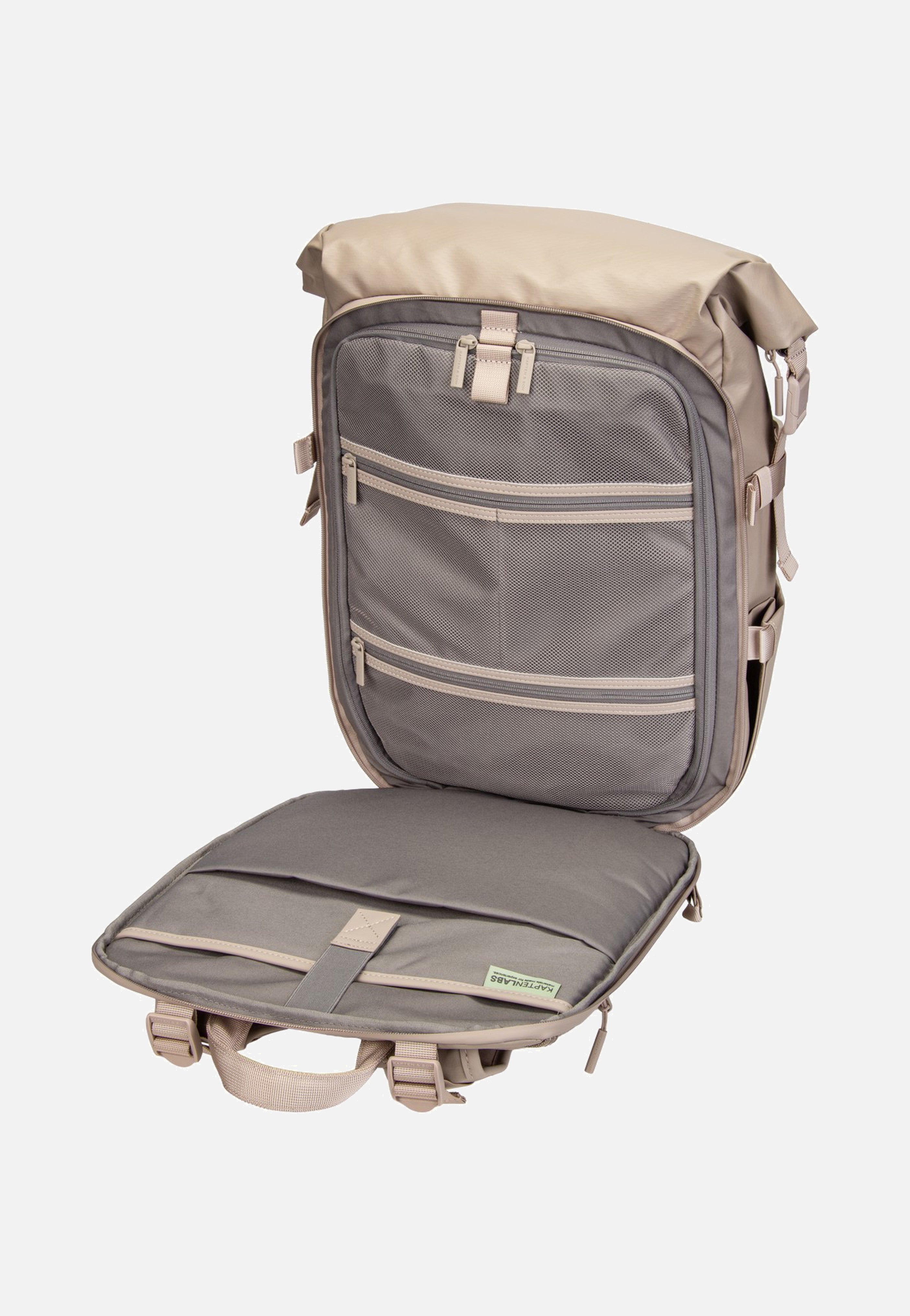 Kapten & Son Lisbon Pro Muted Rose Rolltop Backpack