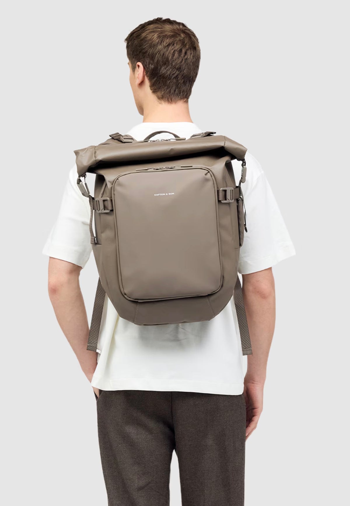 Kapten & Son Lisbon Pro Walnut Rolltop Backpack