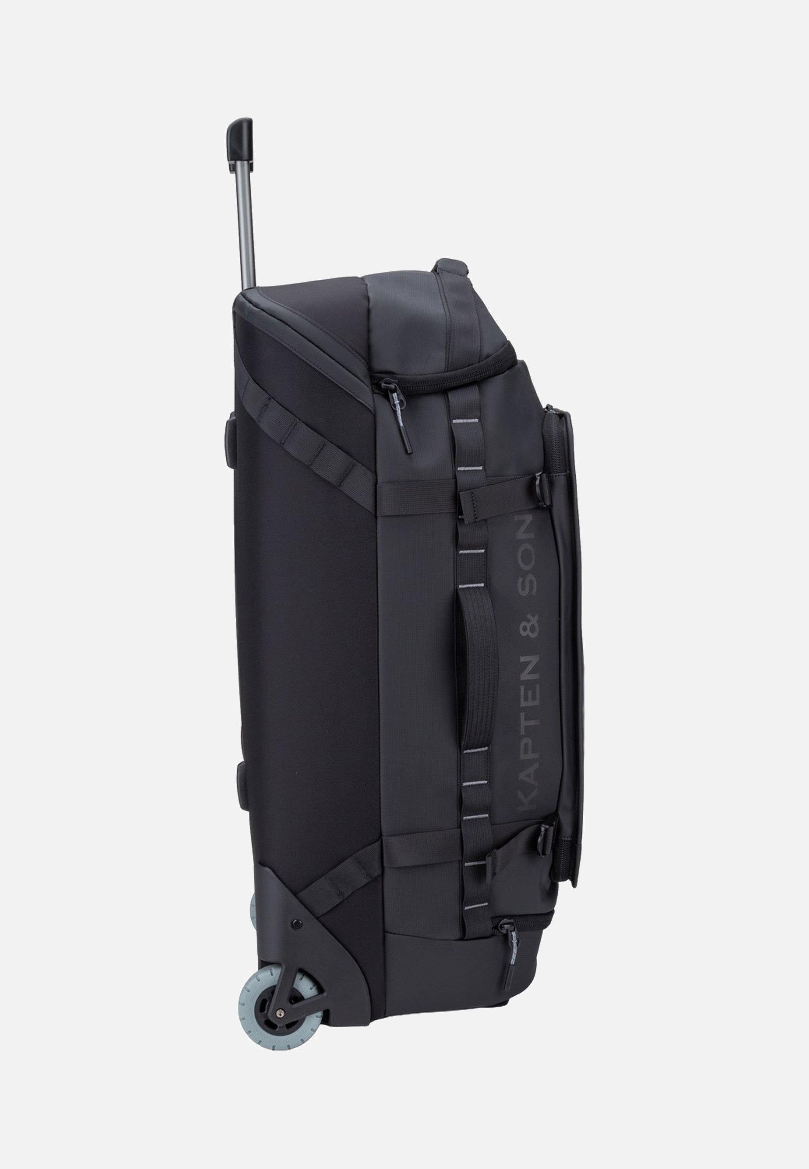 Kapten & Son Lisbon Soft Trolley All Black Suitcase