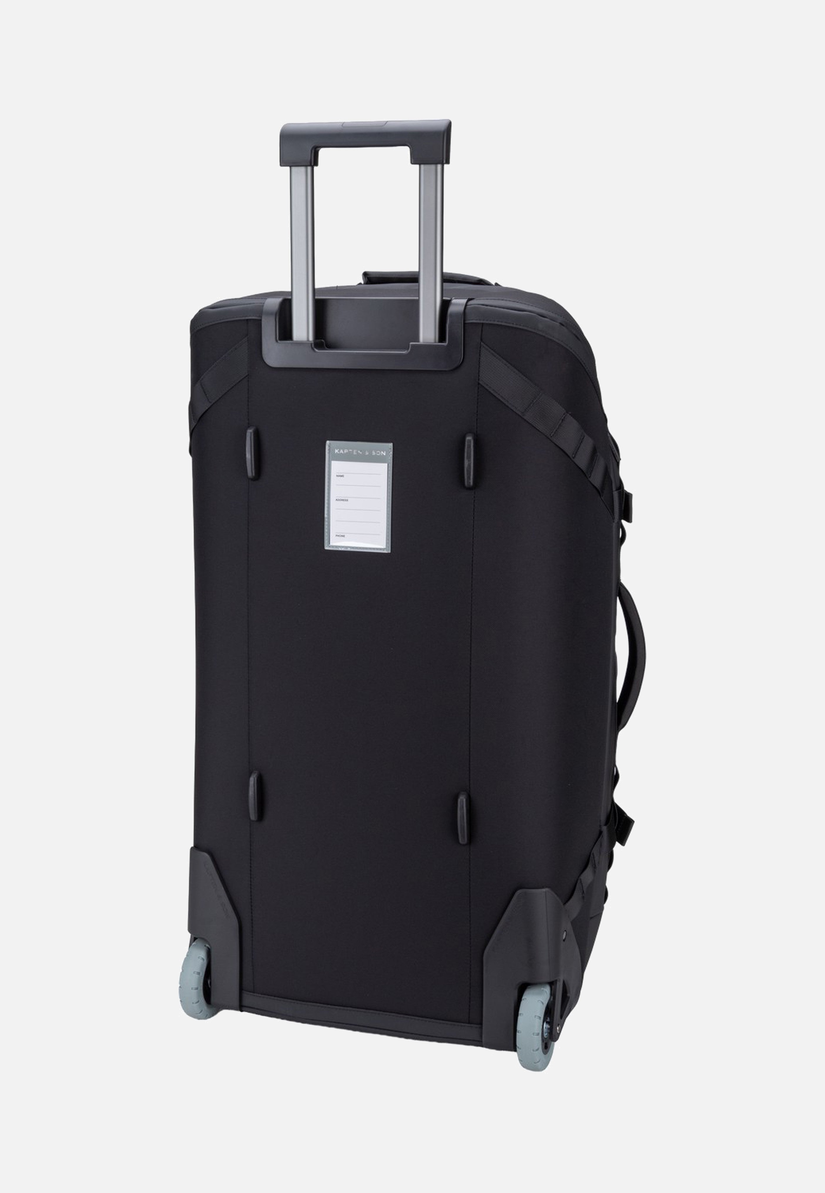Kapten & Son Lisbon Soft Trolley All Black Suitcase