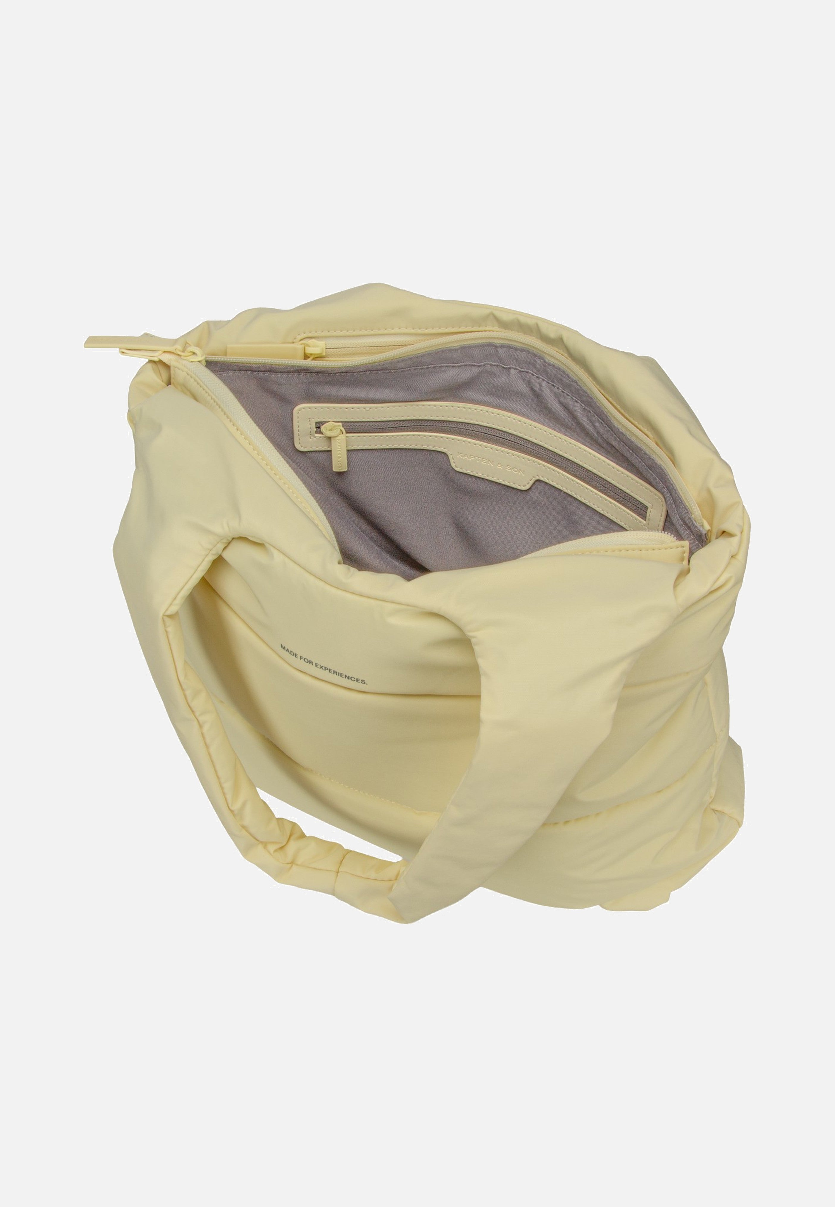 Kapten & Son Skara Cloud Shopper Butter Yellow Shopper