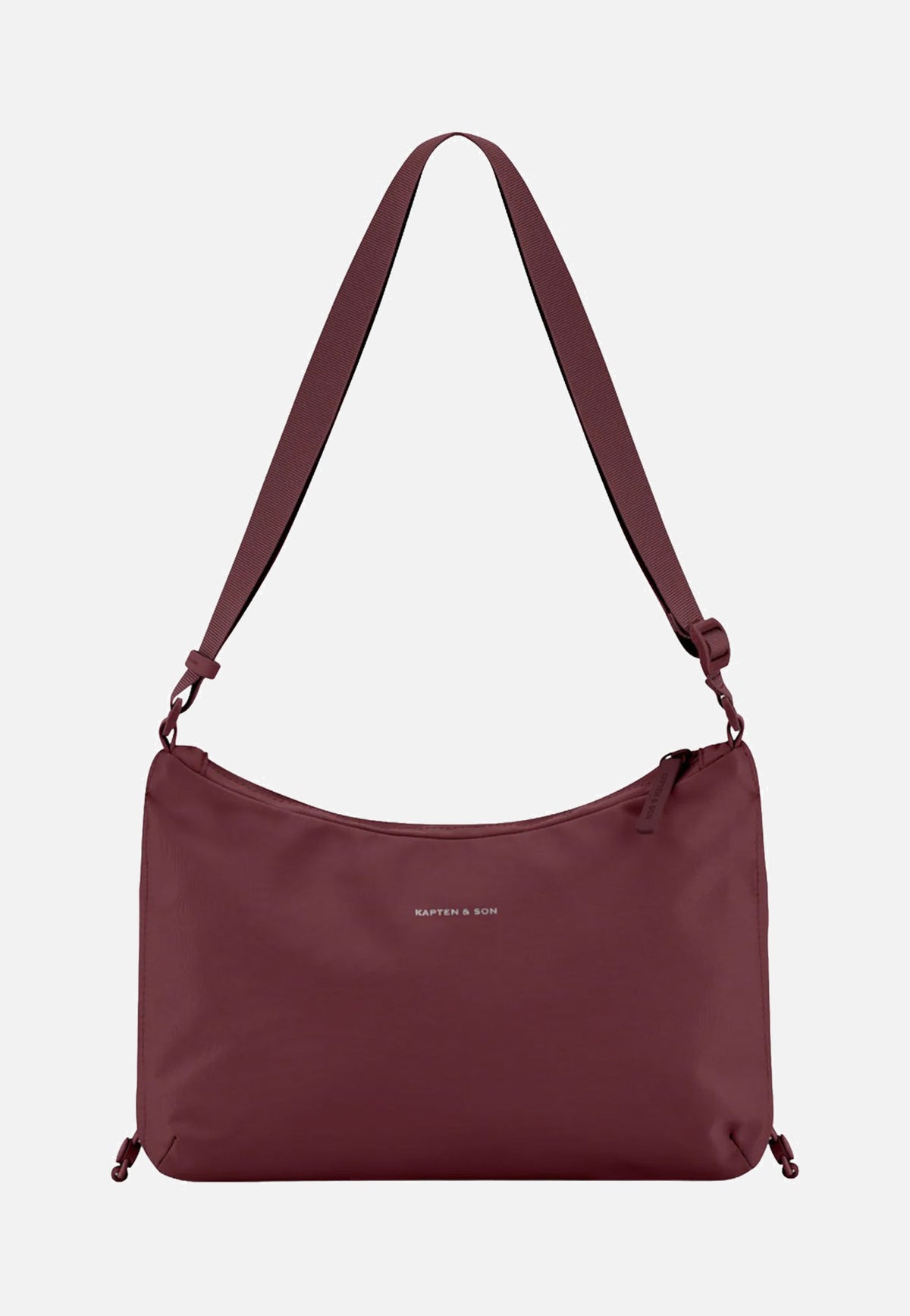 Kapten & Son Skara Small Burgundy Bolso bandolera