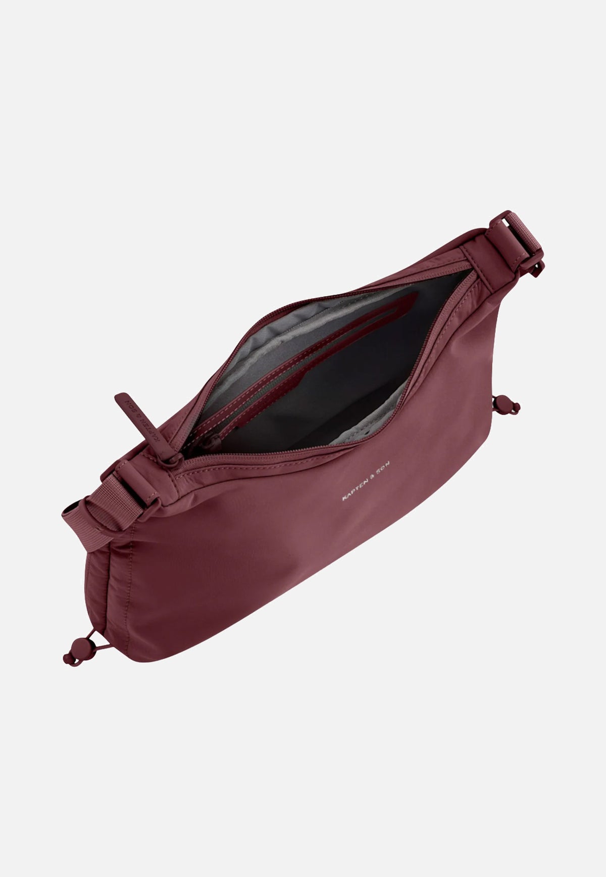 Kapten & Son Skara Small Burgundy Bolso bandolera